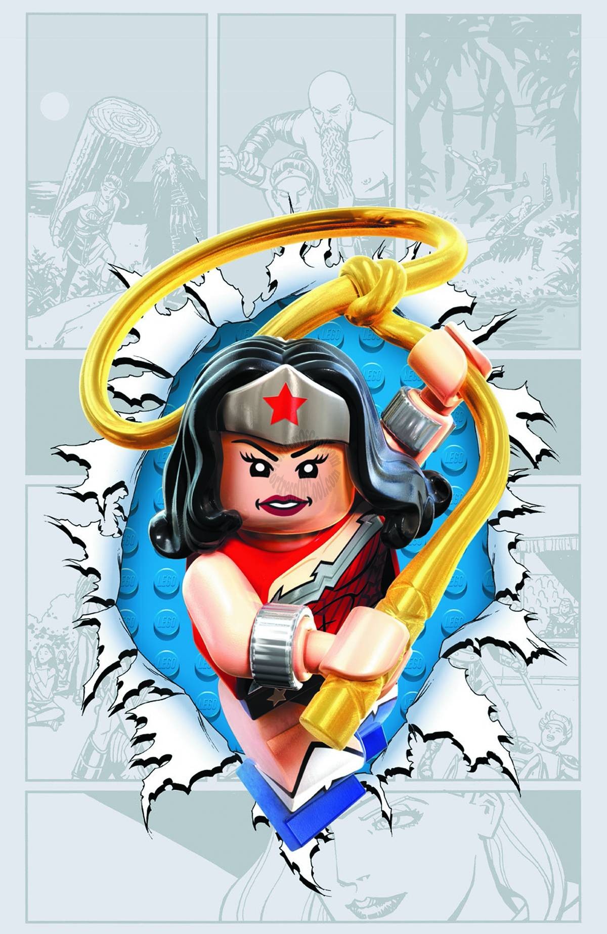 WONDER WOMAN #36 LEGO VAR 