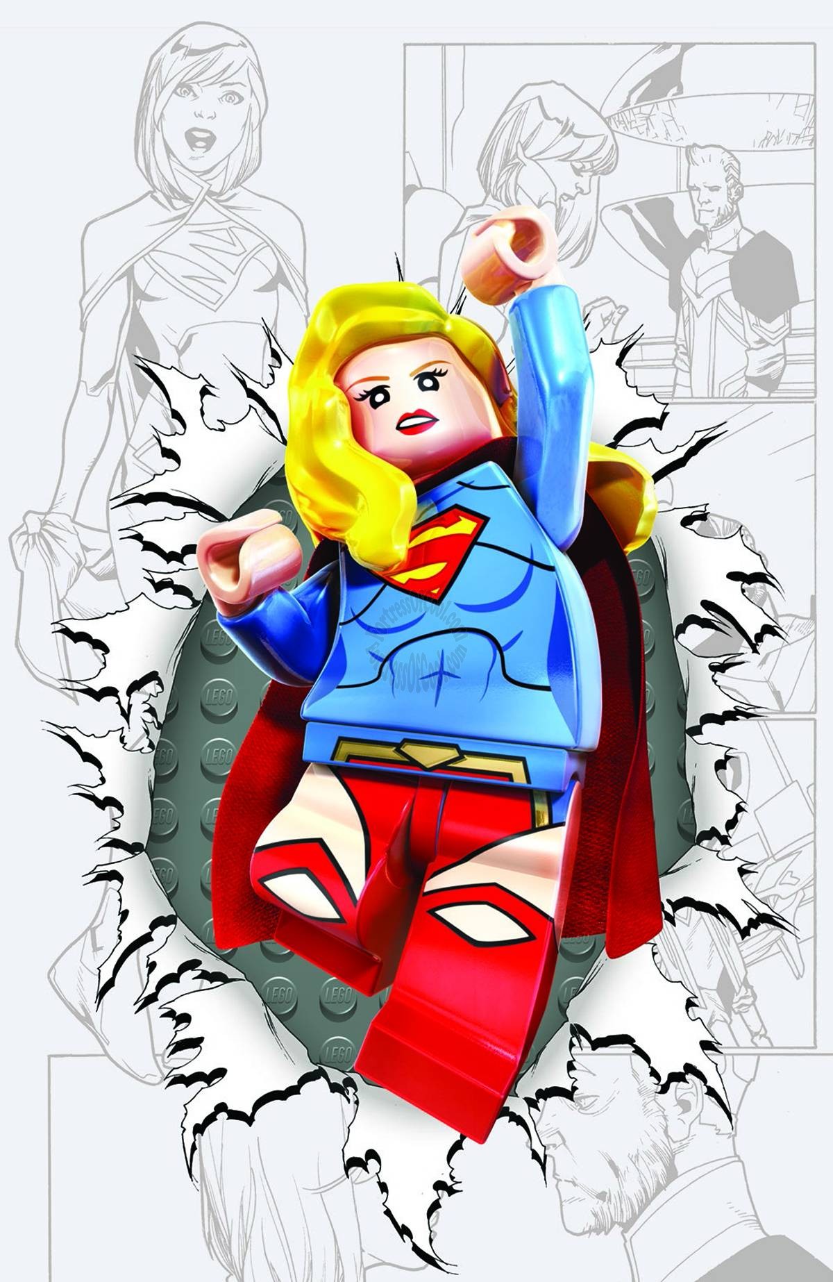 SUPERGIRL #36 LEGO VAR ED