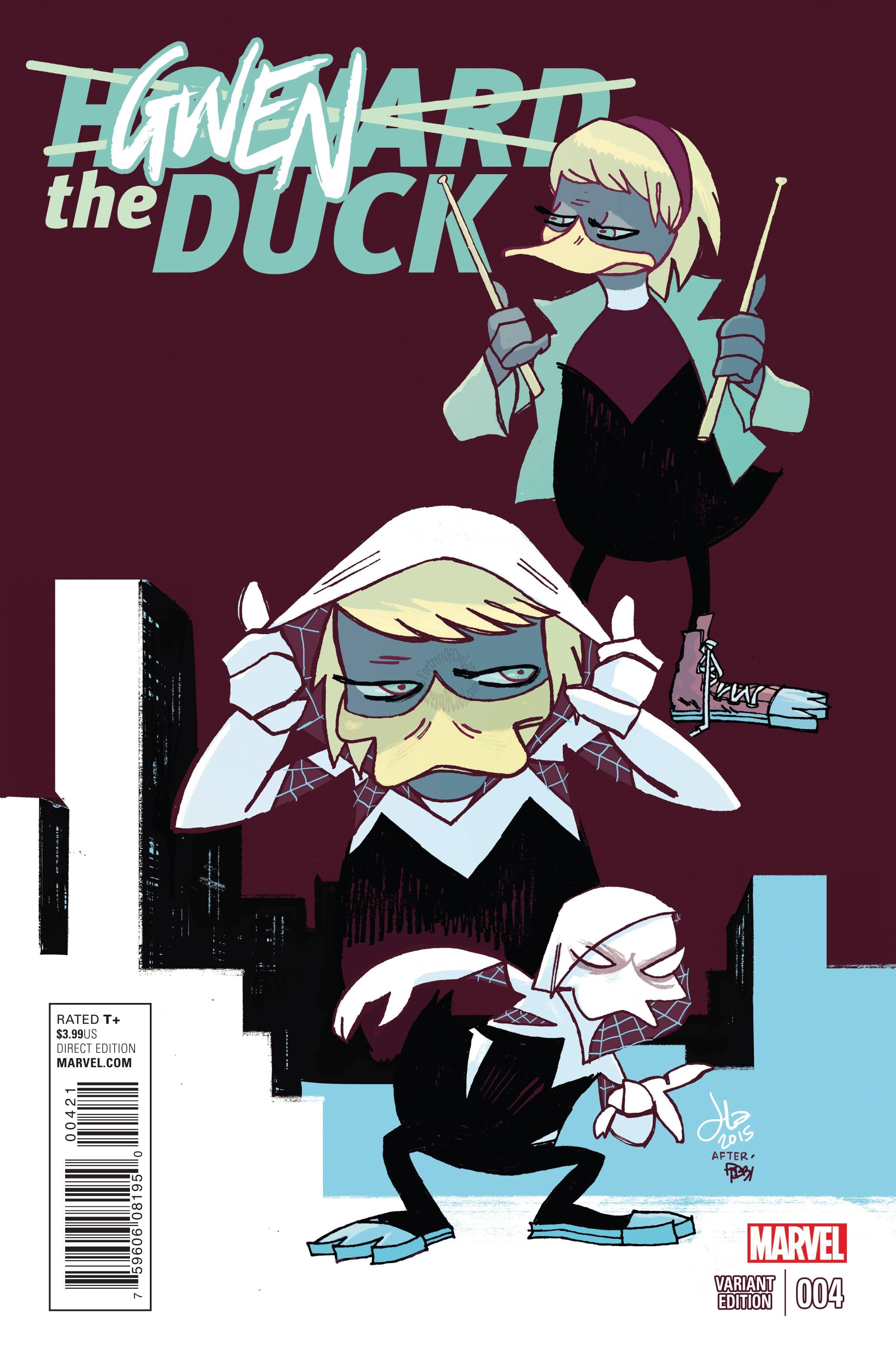 HOWARD THE DUCK #4 LATOUR GWEN THE DUCK VARIANT