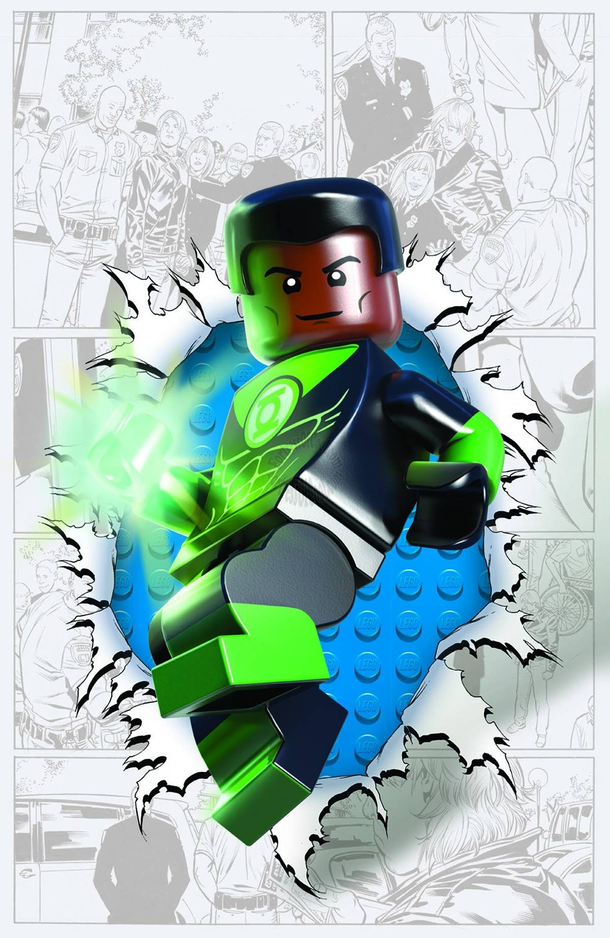 GREEN LANTERN CORPS #36 LEGO VAR 