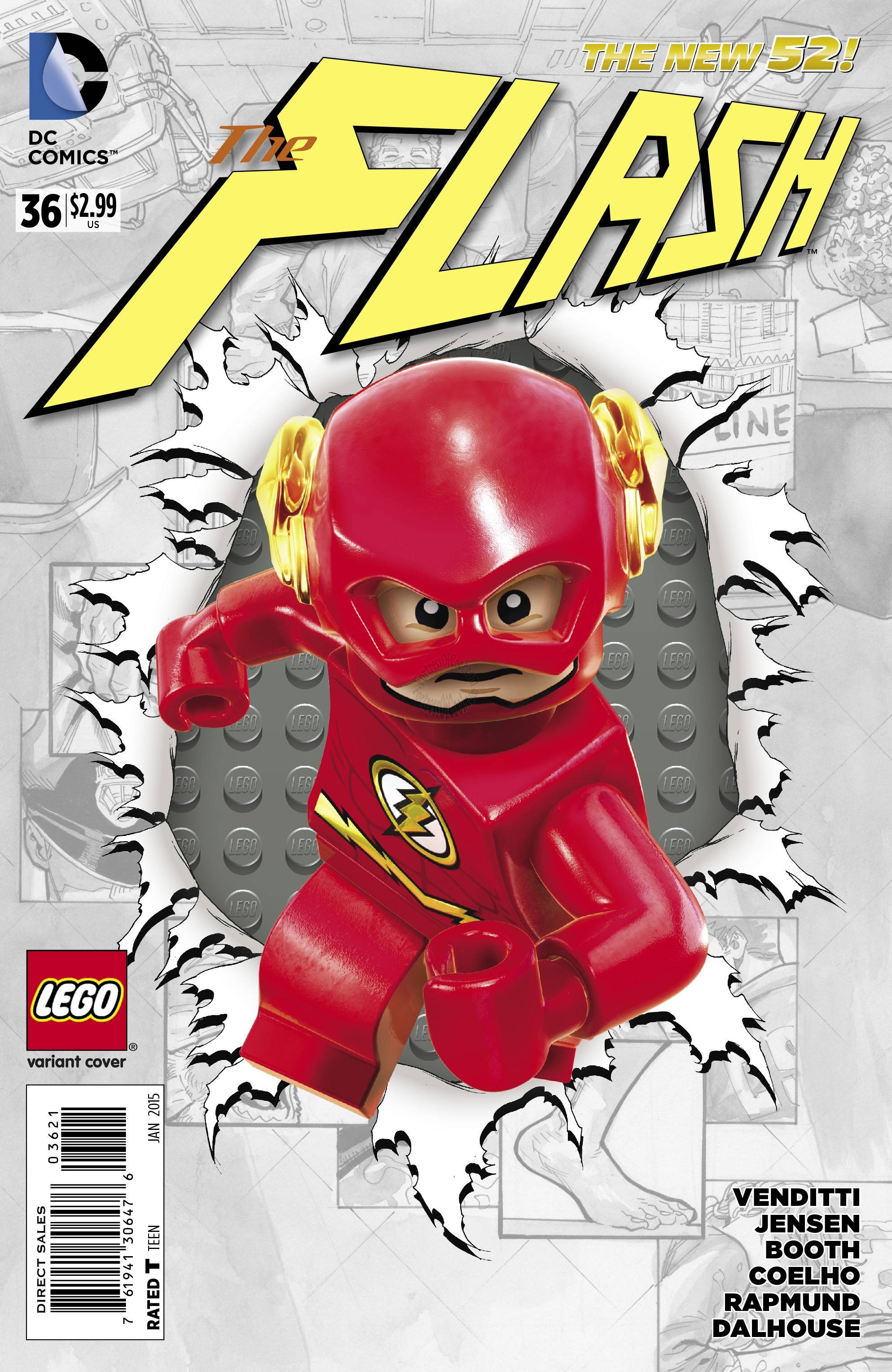 FLASH #36 LEGO VAR