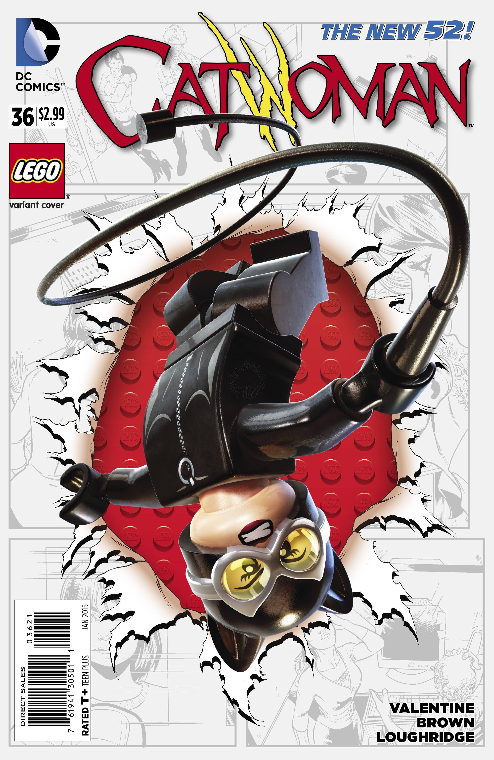 CATWOMAN #36 LEGO VAR 