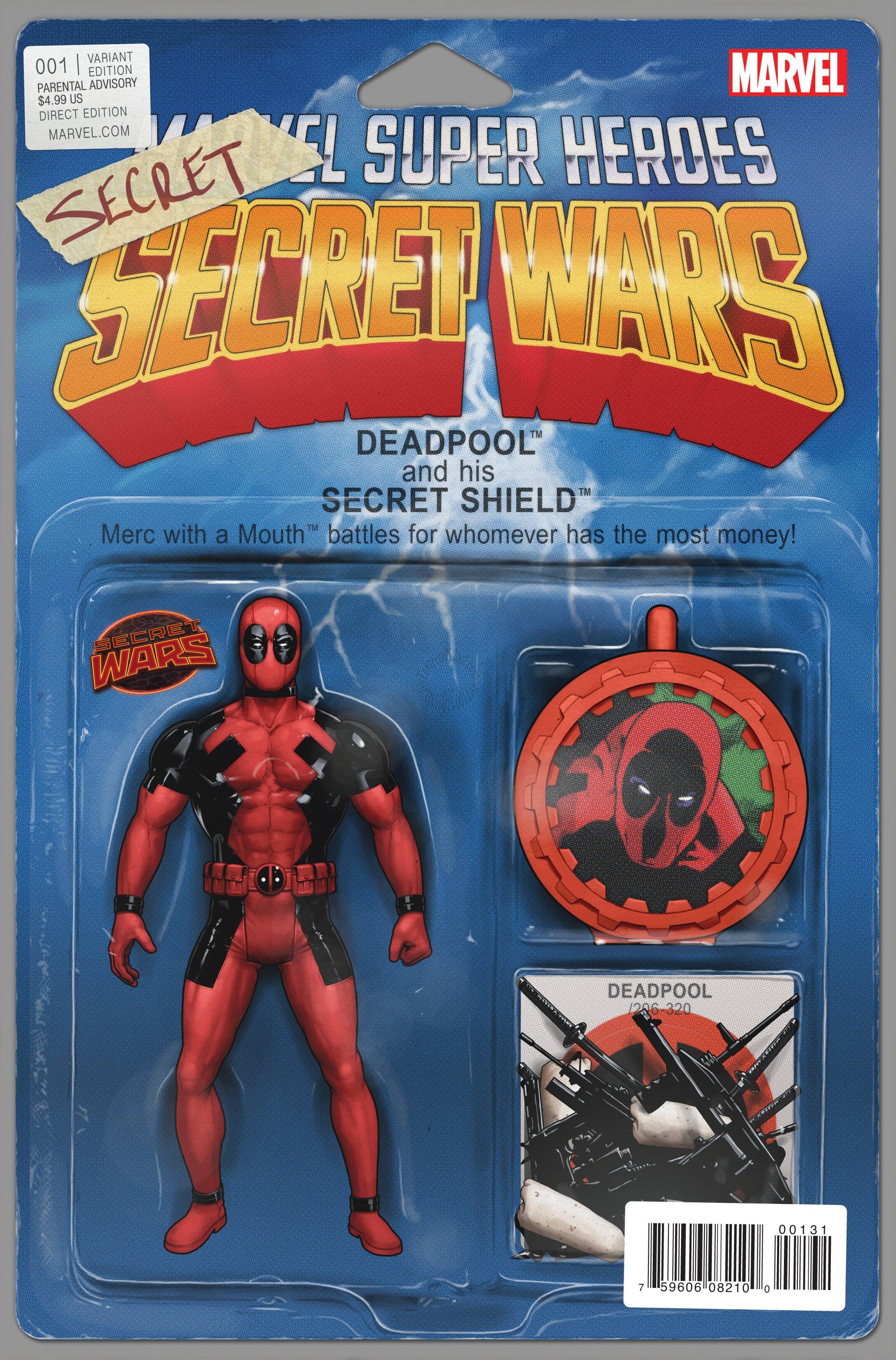 DEADPOOLS SECRET SECRET WARS #1 (OF 4) ACTION FIGURE VAR