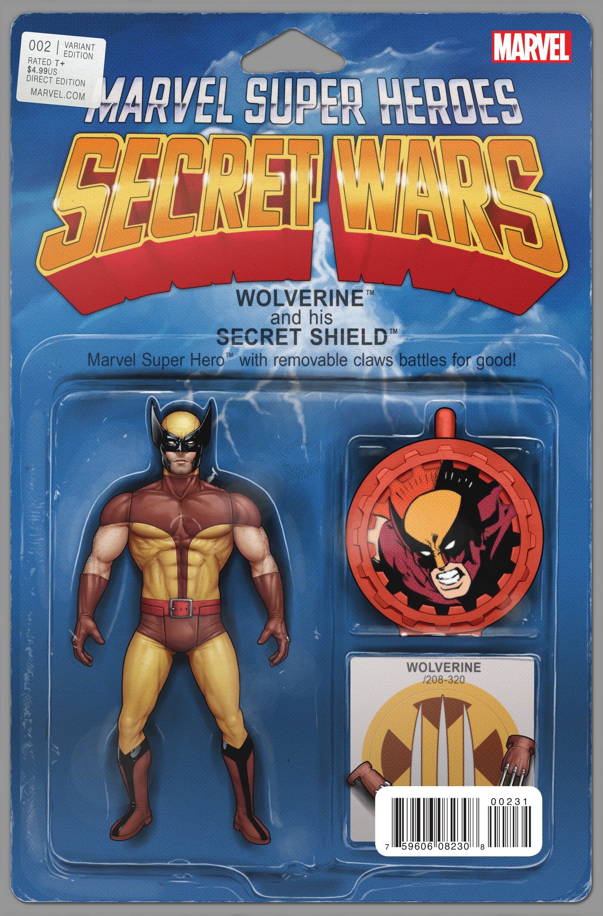 SECRET WARS #2 (OF 8) CHRISTOPHER ACTION FIGURE VAR