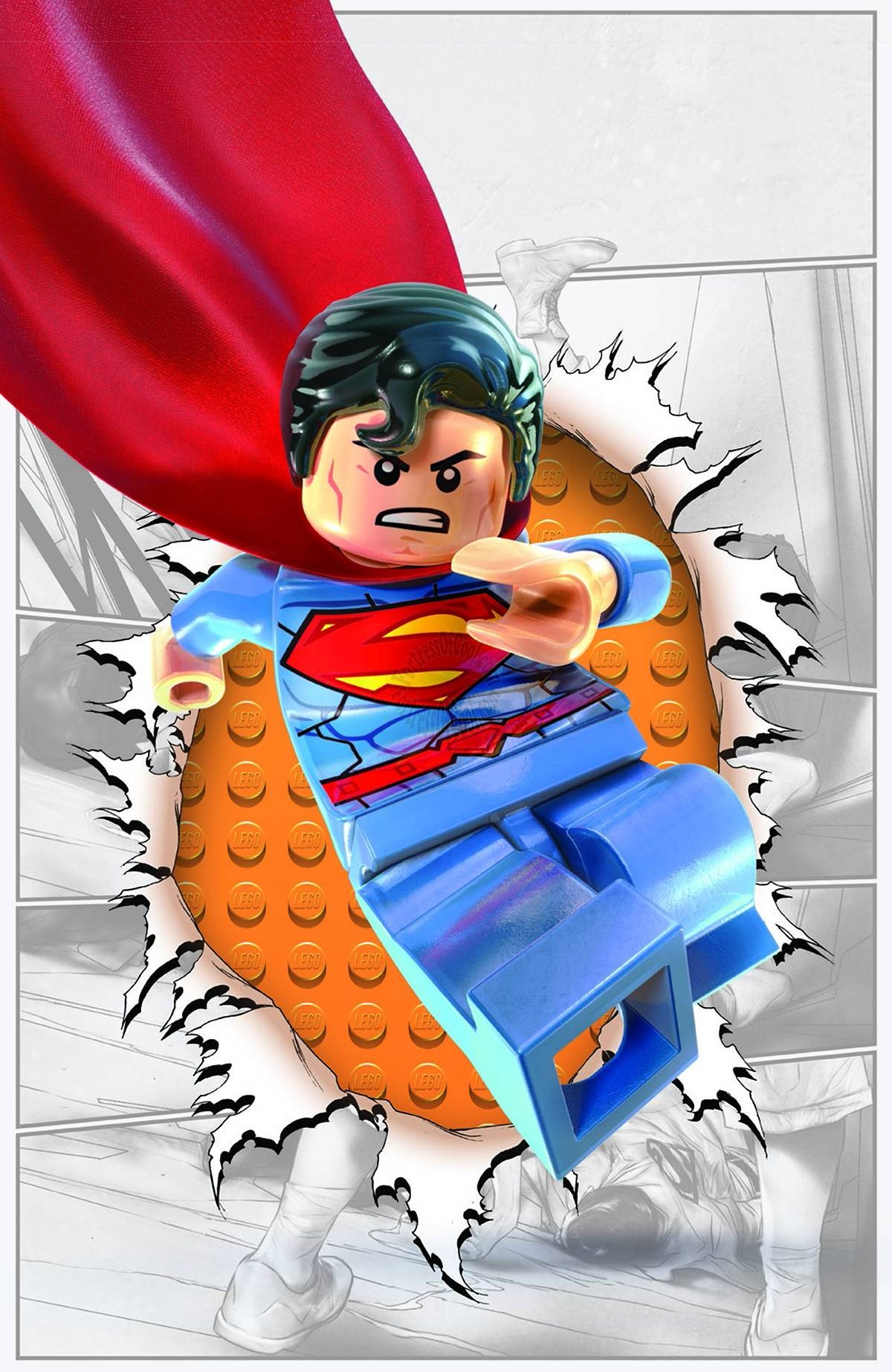 ACTION COMICS #36 LEGO VAR 