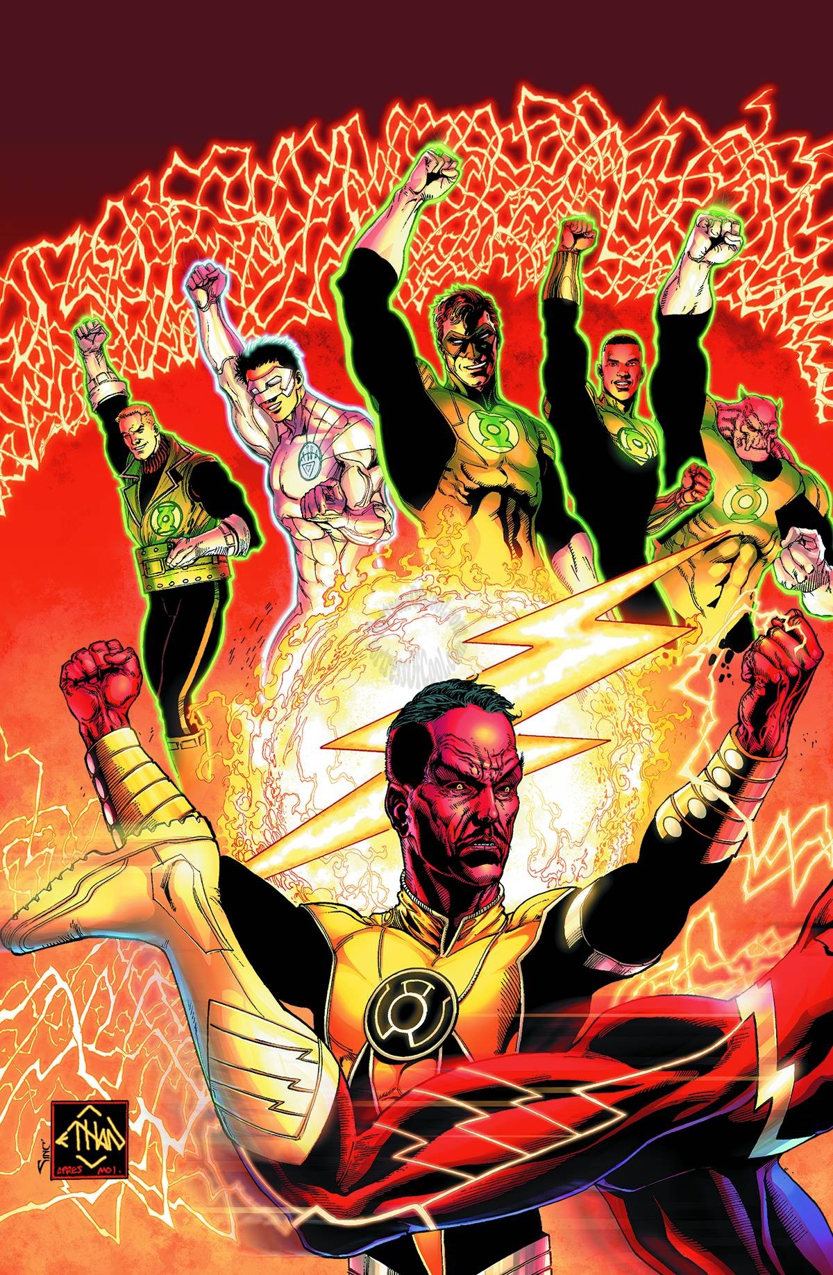 Sinestro #9 Flash 75 Variant