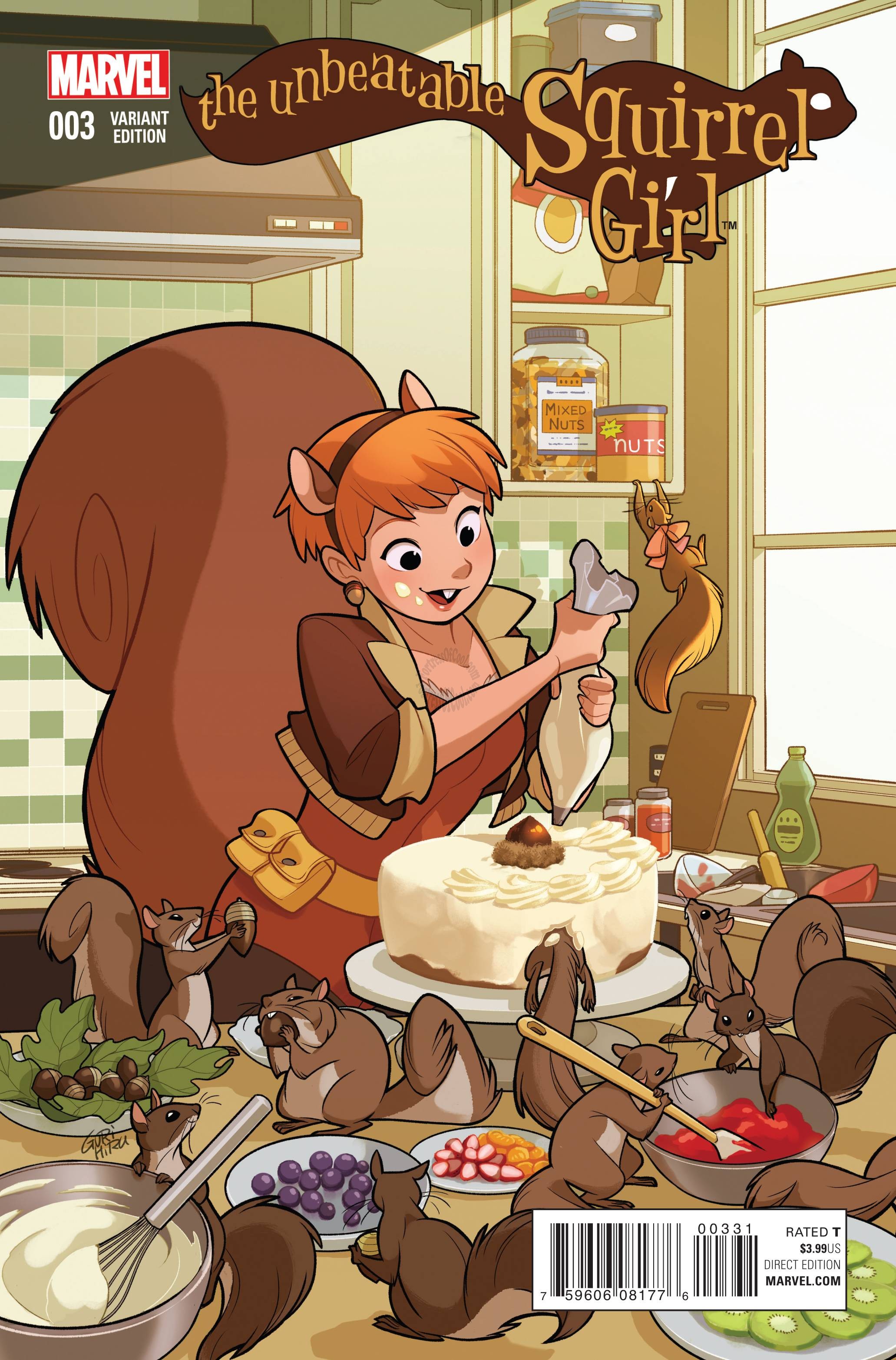 Unbeatable Squirrel Girl #3 (Women Of Marvel Variant)