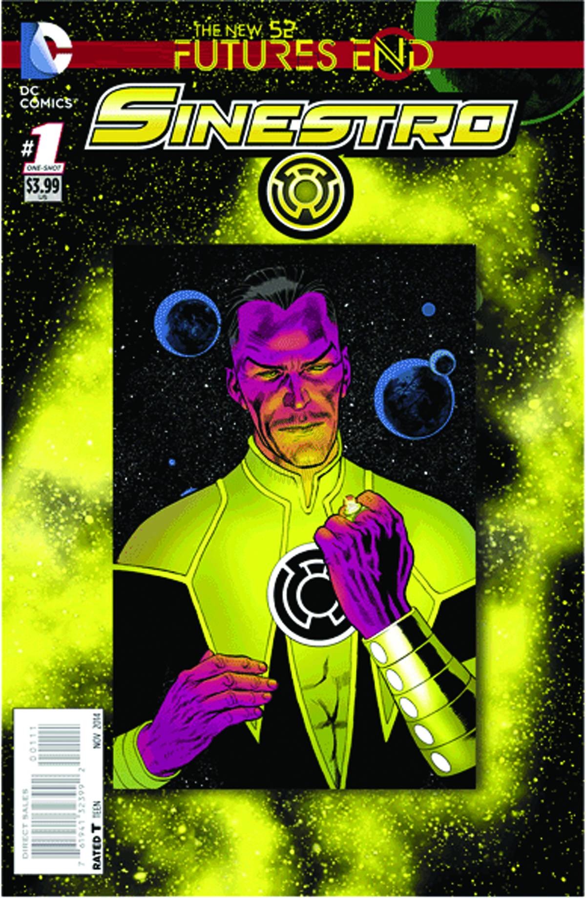 SINESTRO FUTURES END #1 3-D Motion Cover