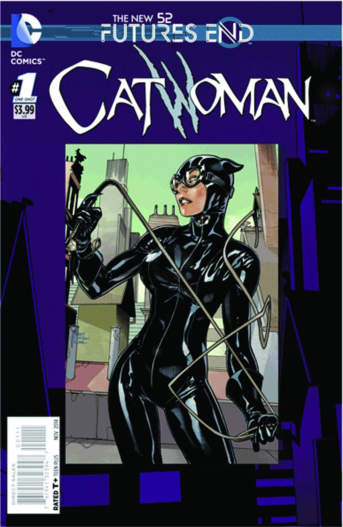 CATWOMAN FUTURES END #1 3-D Motion Cover