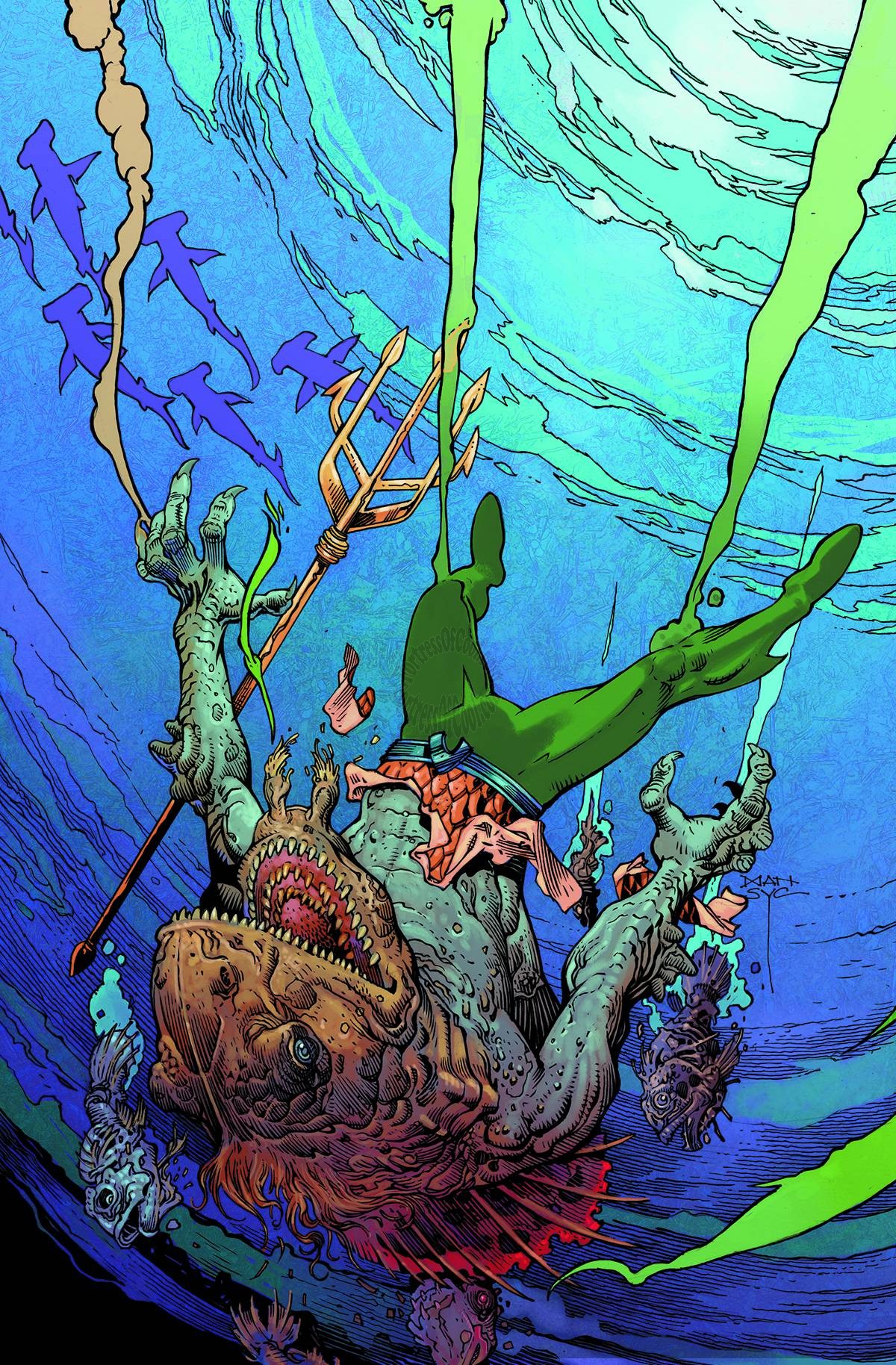 AQUAMAN #35 MONSTERS VAR