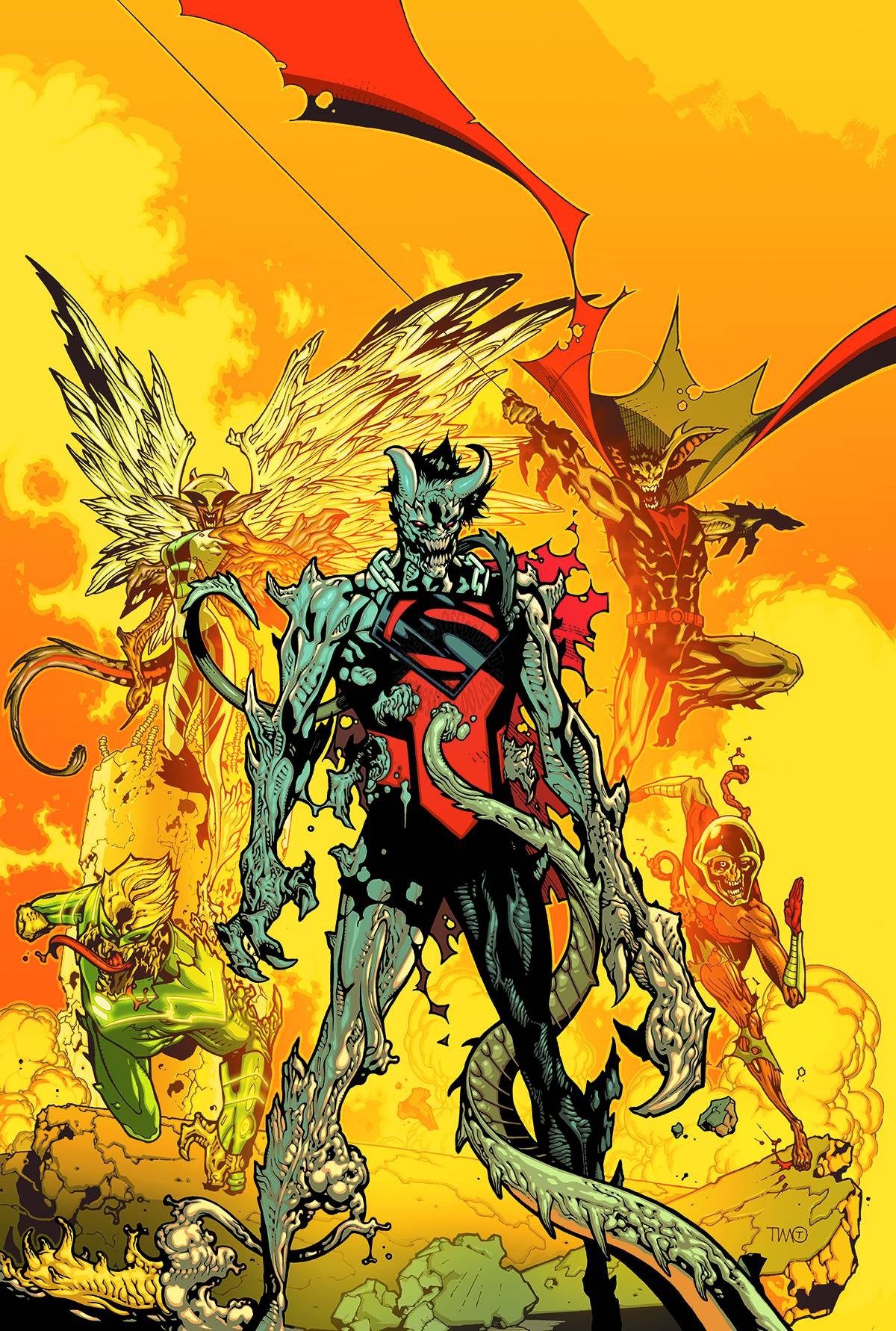 EARTH 2 #27 MONSTERS VAR