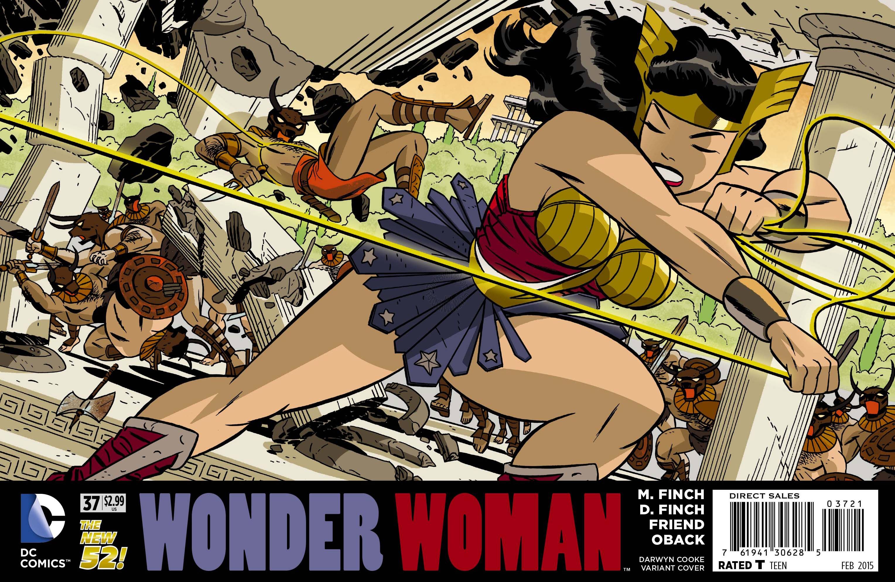 Wonder Woman #37 (Darwyn Cooke Variant Cover)