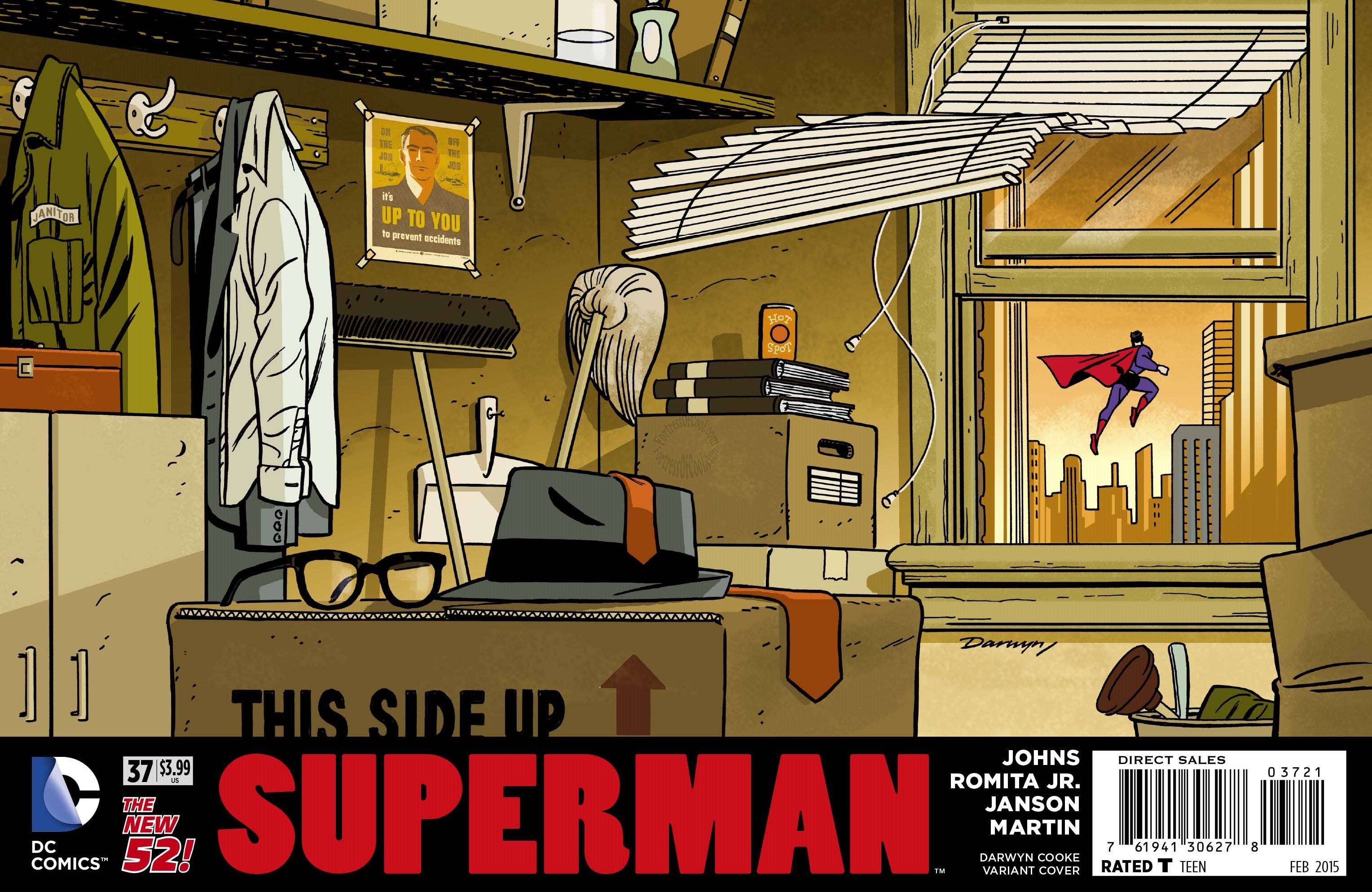 Superman #37 (Darwyn Cooke Variant Cover)