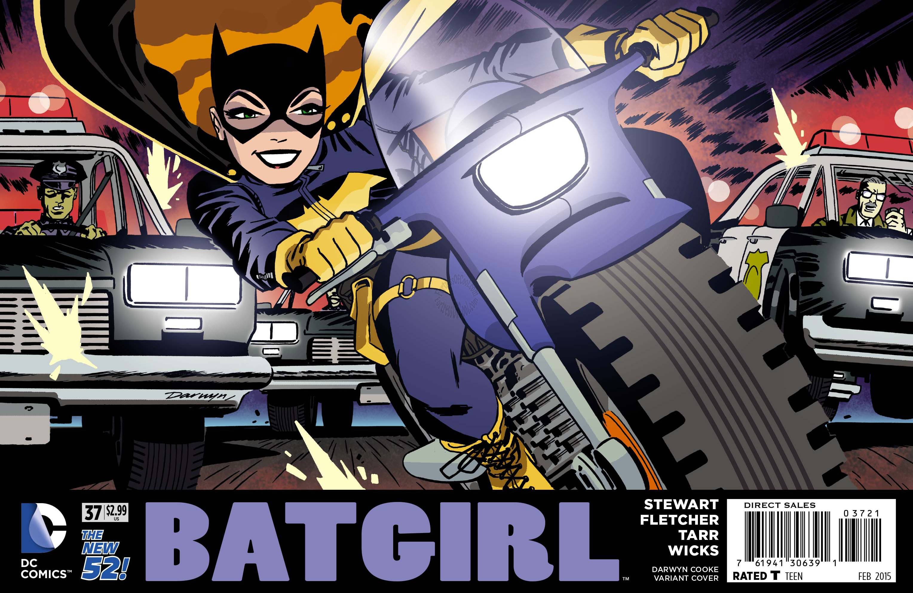 Batgirl #37 (Darwyn Cooke Variant Cover)