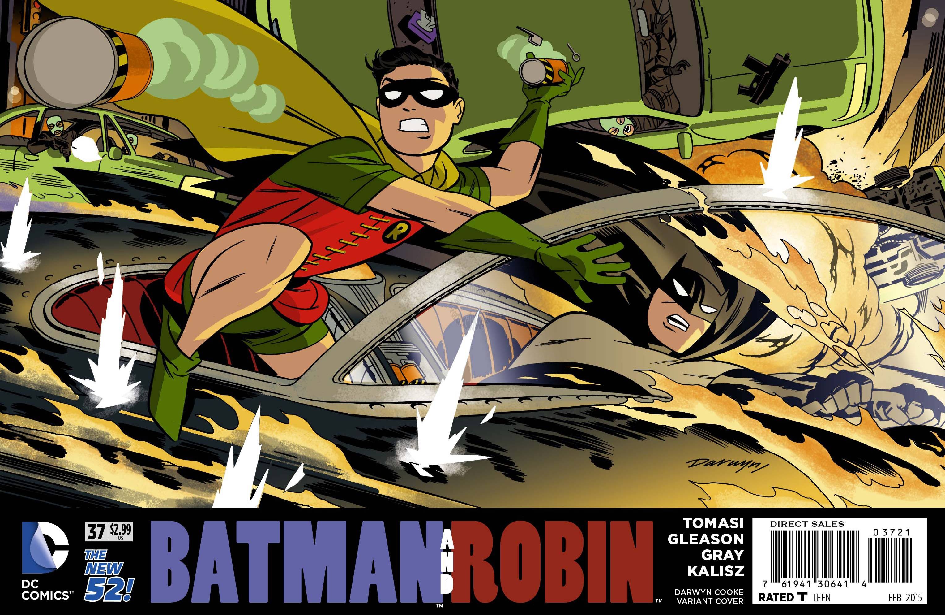 Batman and Robin #37 (Darwyn Cooke Variant Cover)