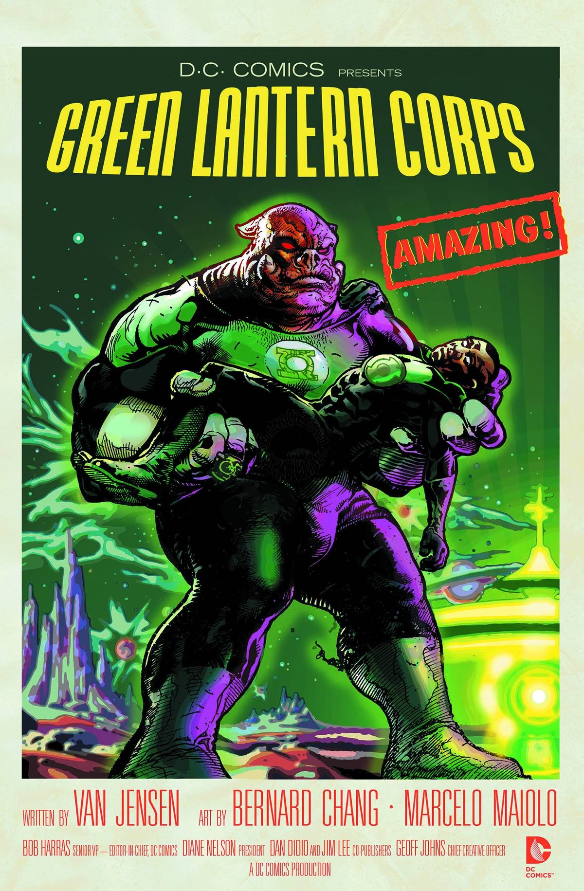 Green Lantern Corps #40 (Movie Poster Variant Cover)