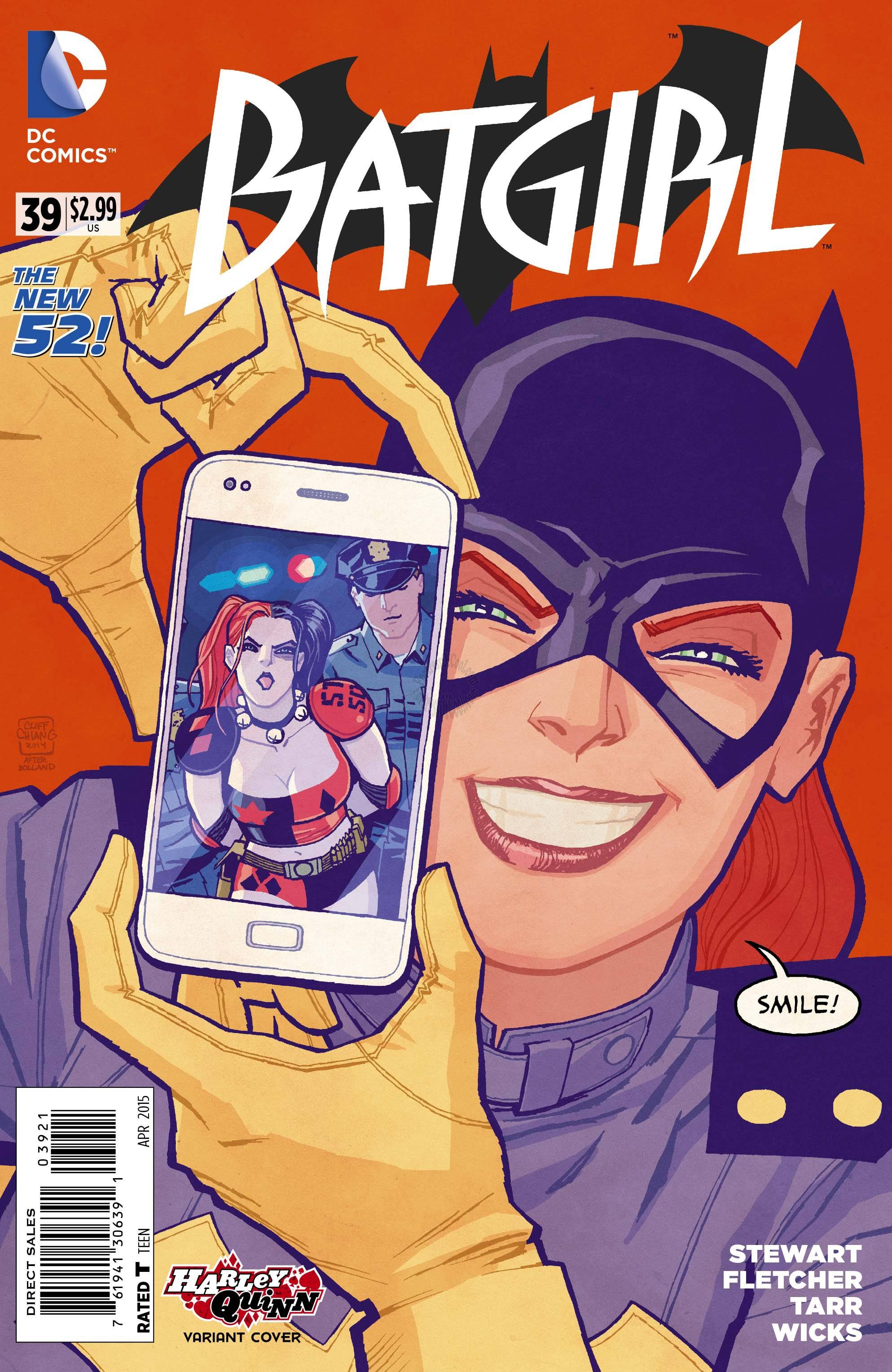 Batgirl #39 (Harley Quinn Variant Cover)