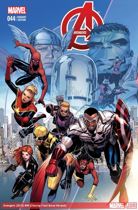 AVENGERS #44 CHEUNG FINAL ISSUE EXCHANGE VARIANT D