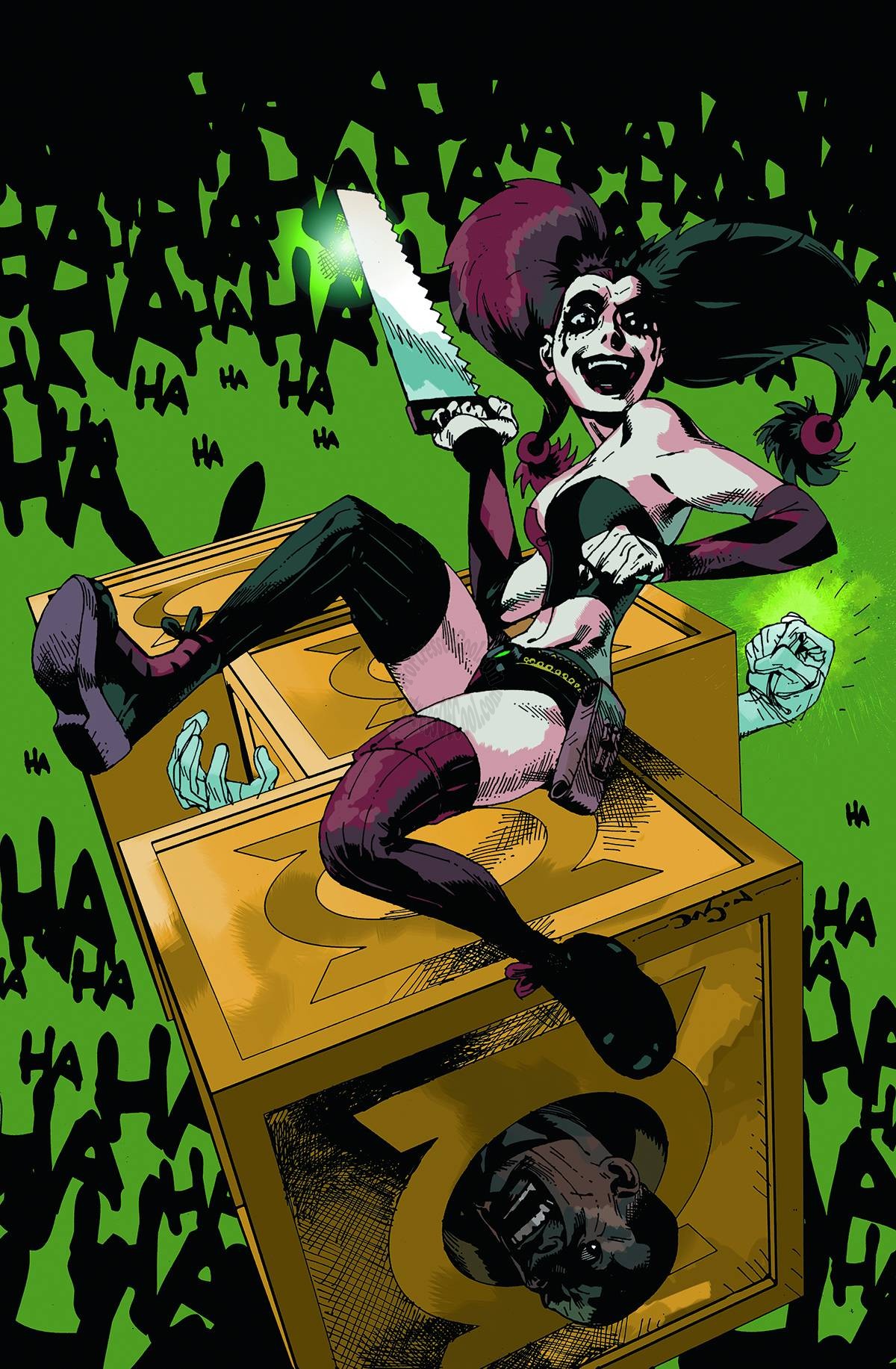 Green Lantern Corps #39 (Harley Quinn Variant Cover)