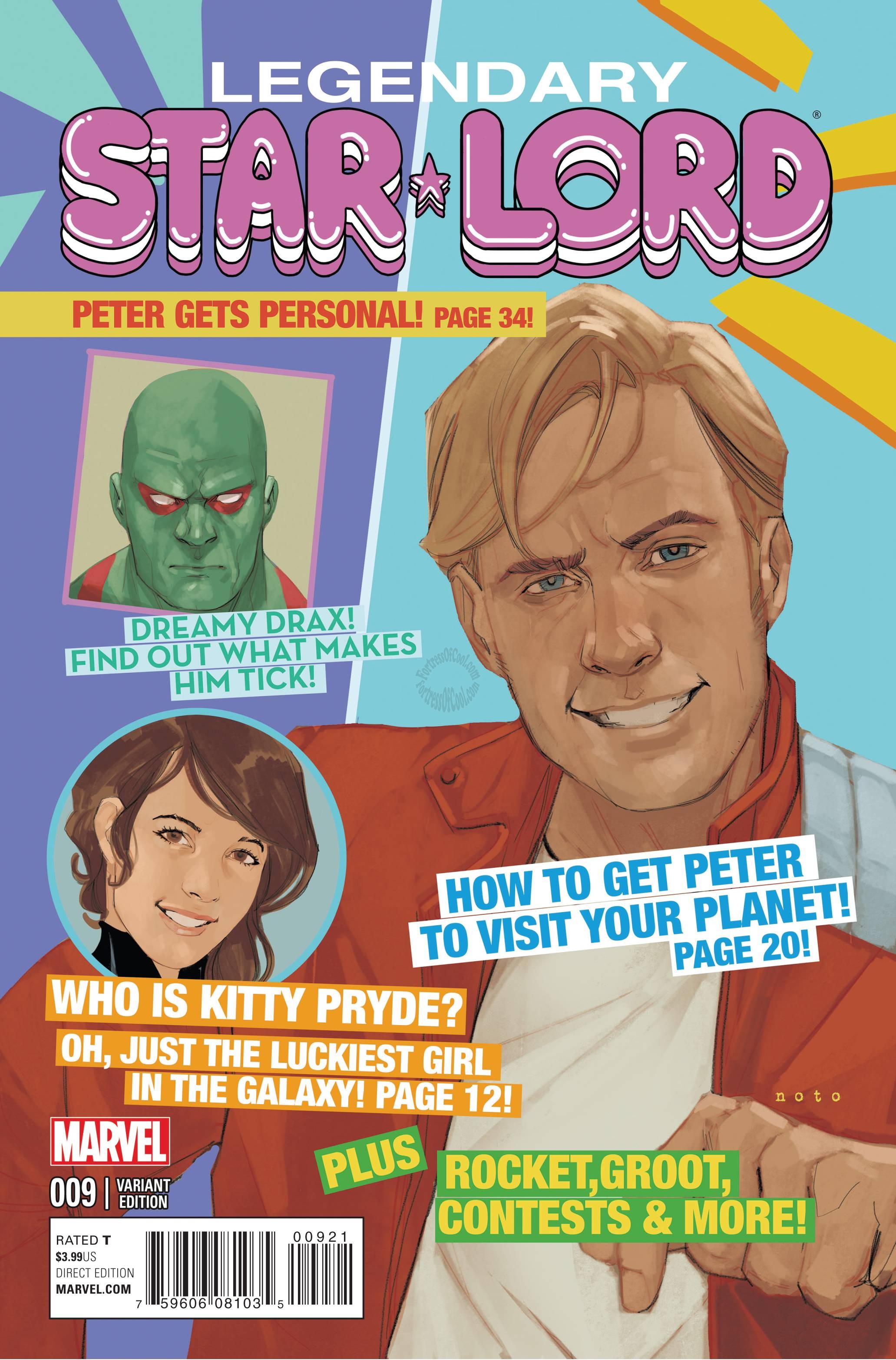 Legendary Star Lord #9 (Noto Variant)