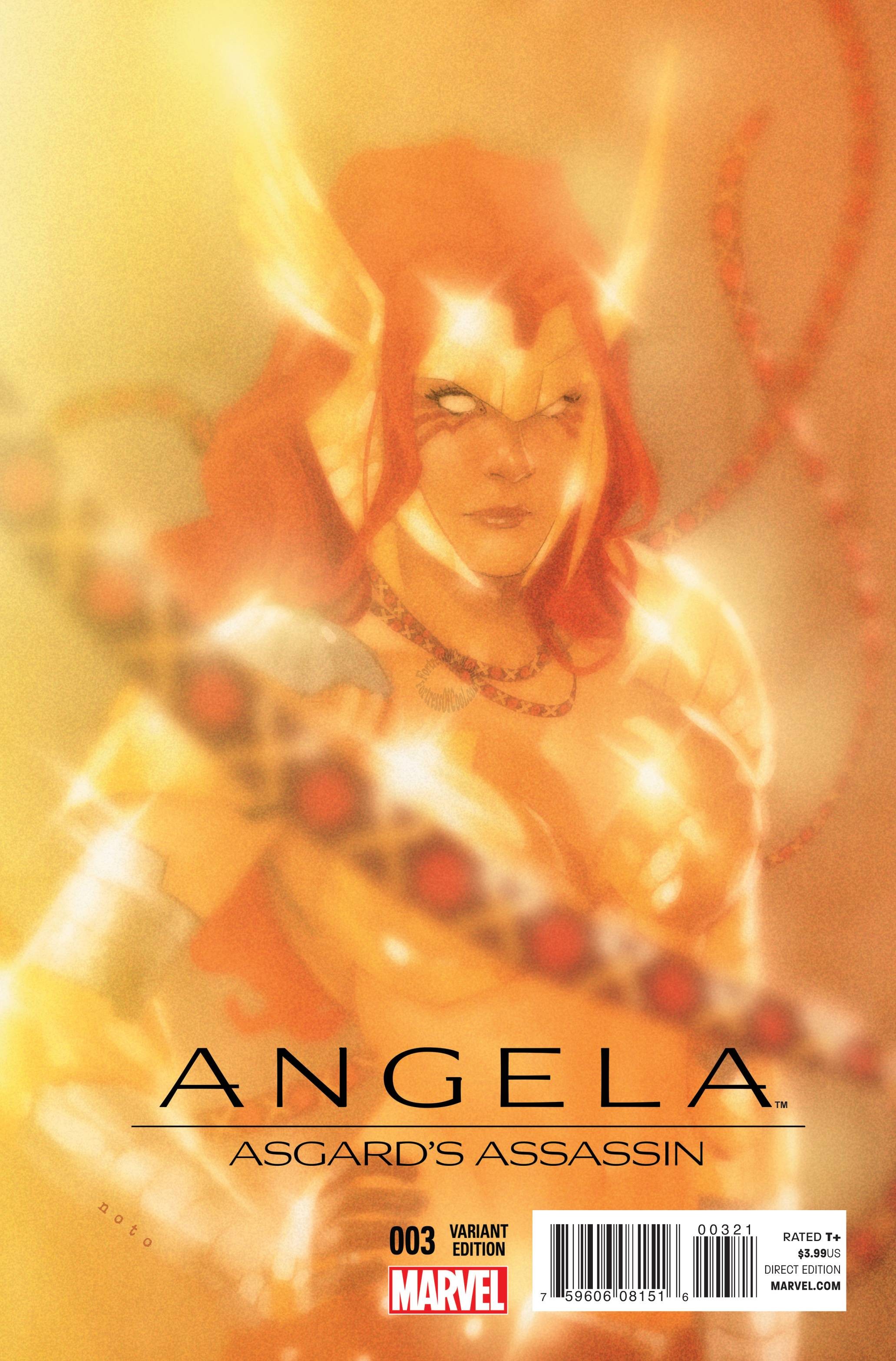 Angela Asgards Assassin #3 (Noto Variant)