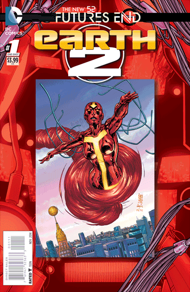 EARTH 2 FUTURES END #1 3D MOTION LENTICULAR COVER