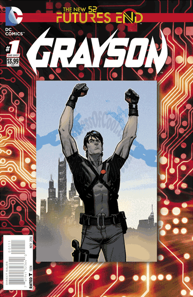GRAYSON FUTURES END #1 3D MOTION LENTICULAR COVER