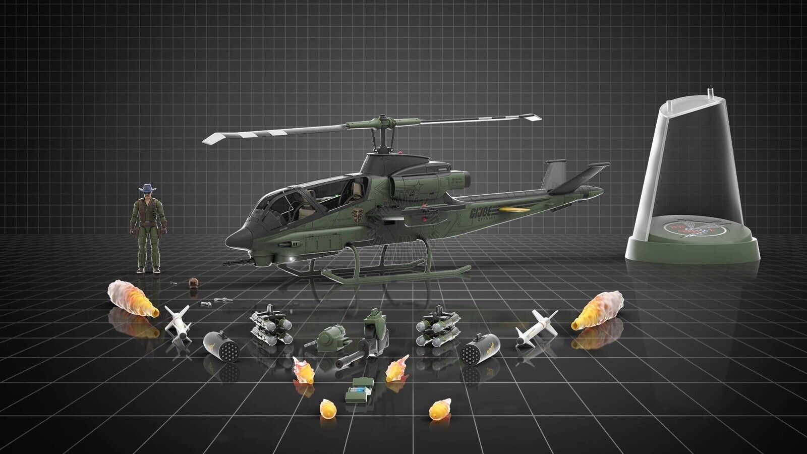 HASLAB G.I. Joe Classified Series G.I. Joe Assault Copter Dragonfly (XH-1) + ALL TIER UNLOCKS - CONFIRMED PRESALE