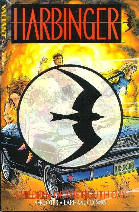 Harbinger Children of the Eighth Day TPB (1992) 1C-1ST Harbinger Children of the Eighth Day Polybagged TPB 