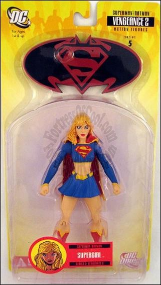 SUPERGIRL ACTION FIGURE - VENGEANCE 2 - SUPERMAN BATMAN SERIES 5 