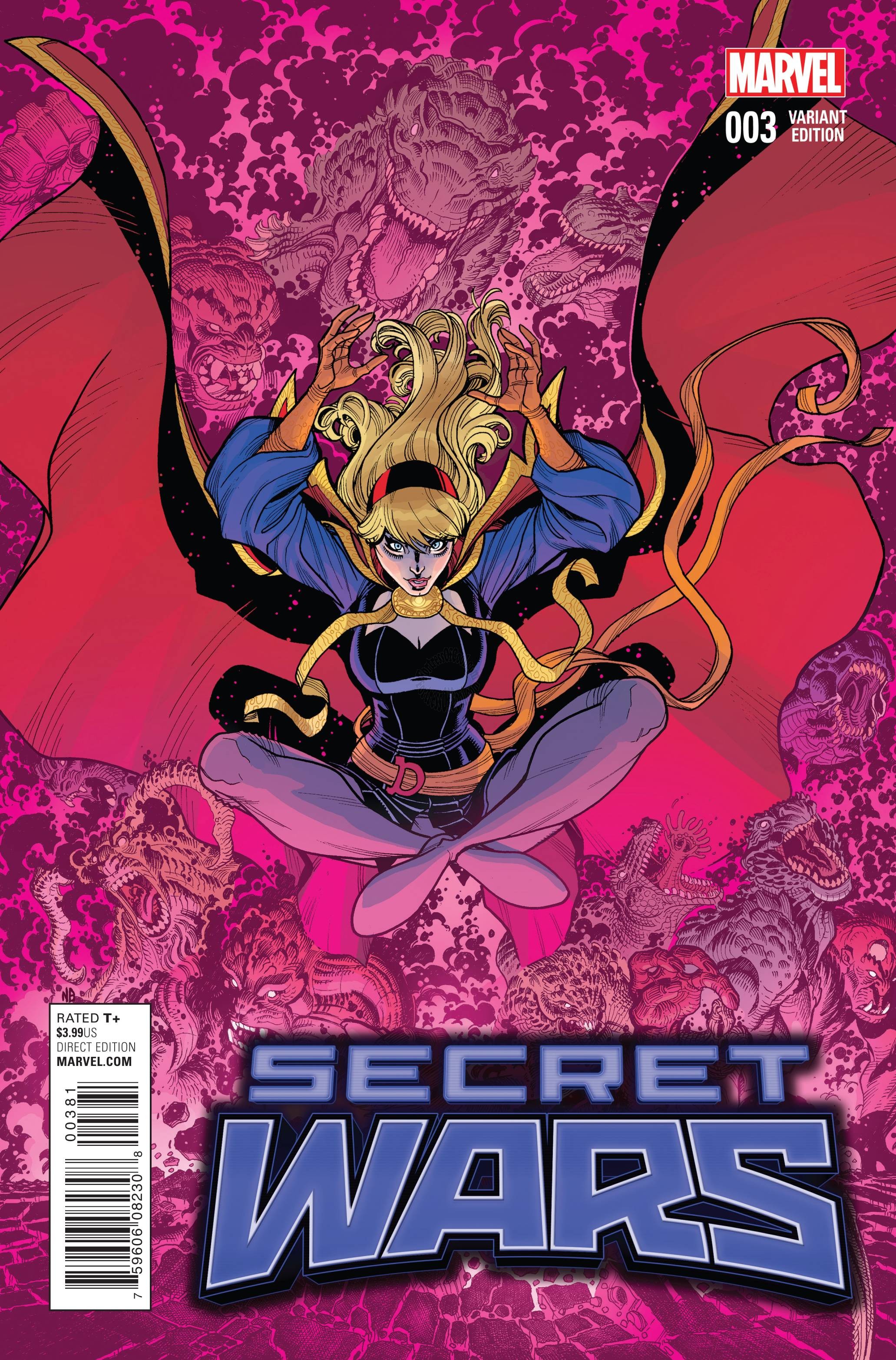 SECRET WARS #3 (OF 8) BRADSHAW DR GWENDGE VARIANT