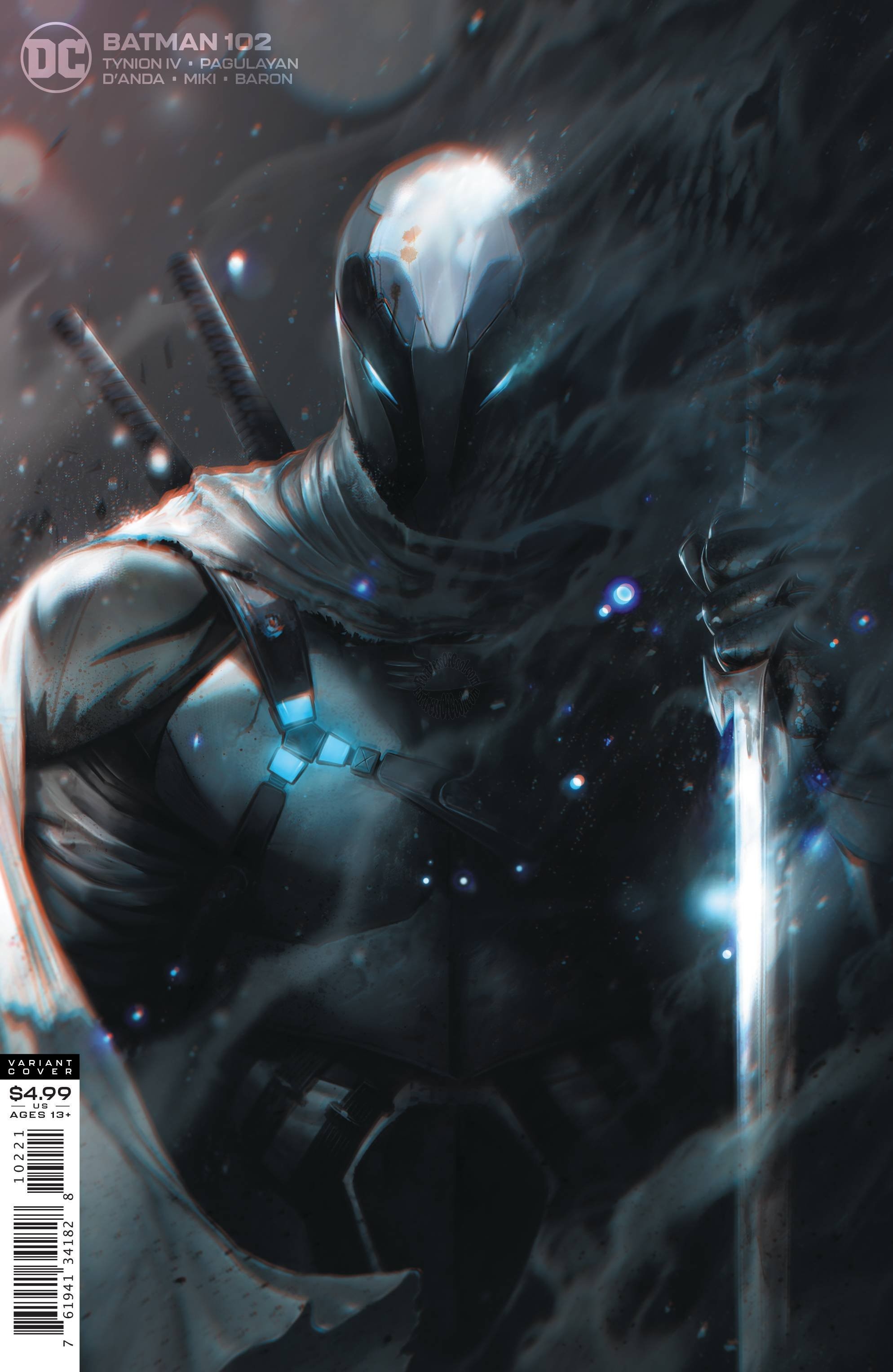 BATMAN #102 CARD STOCK MATTINA VARIANT