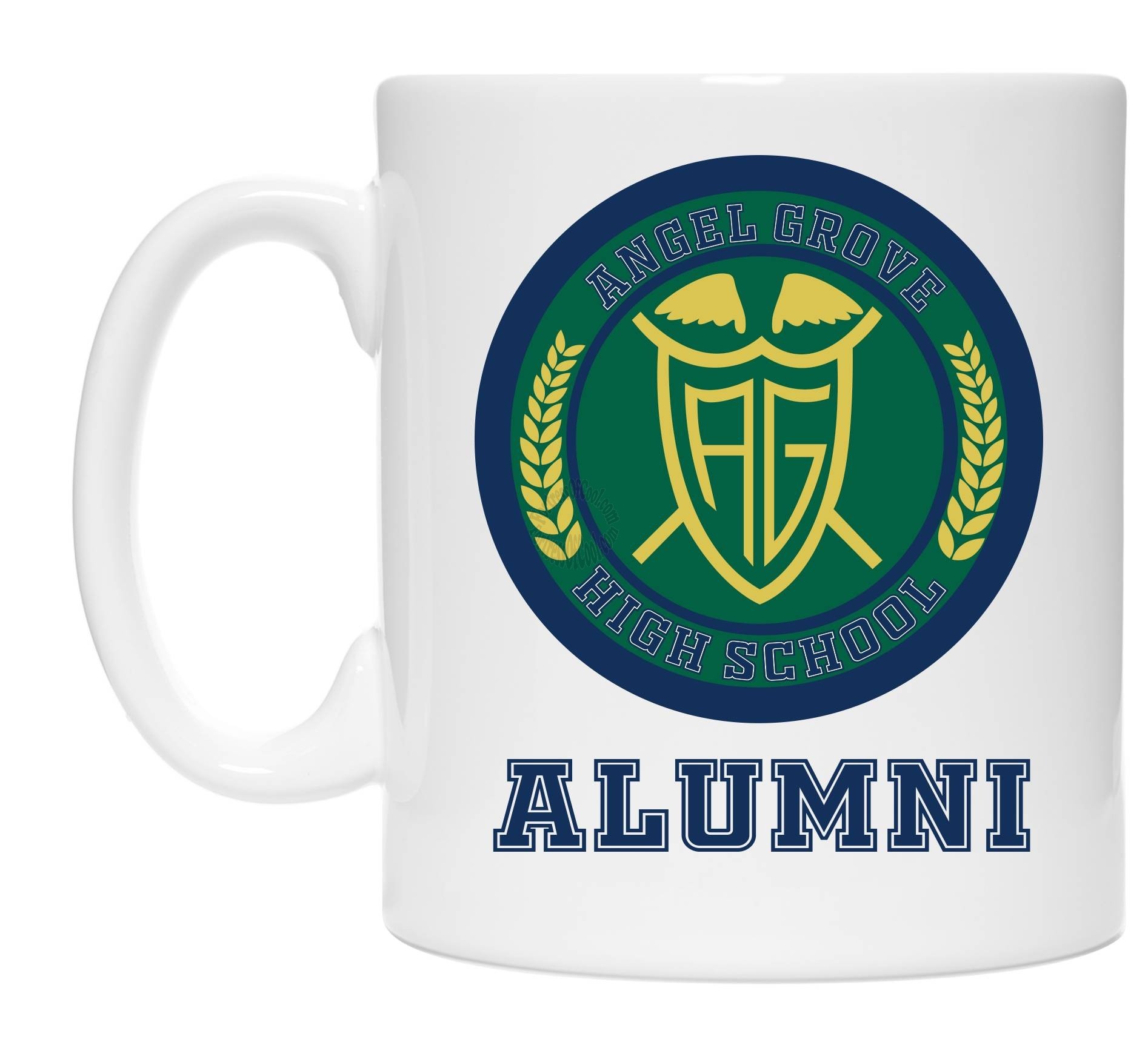 POWER RANGERS ANGEL GROVE HIGH SCHOOL ALUMNI PX COFFEE MUG