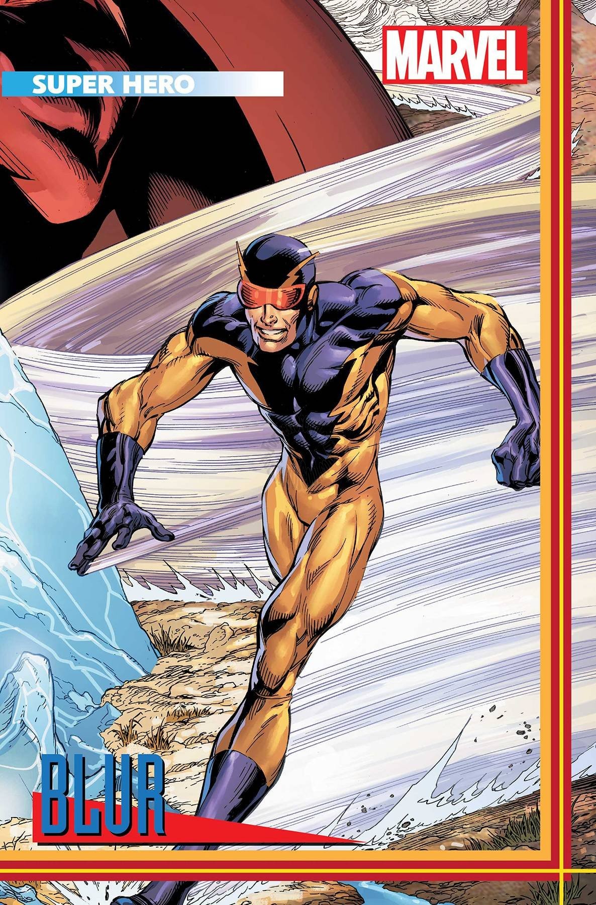 HEROES REBORN #3 (OF 7) BAGLEY TRADING CARD VARIANT
