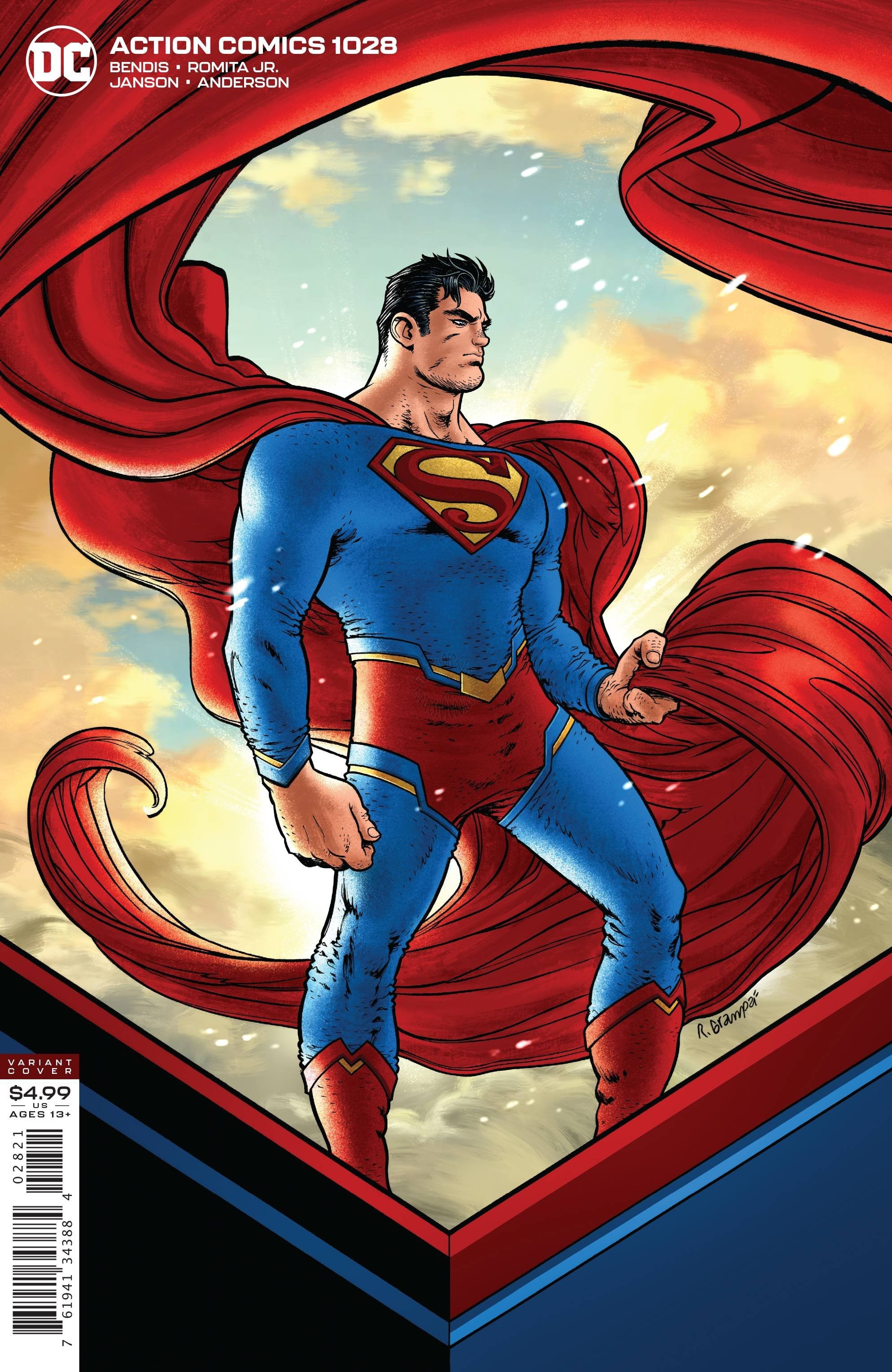 ACTION COMICS #1028 CARD STOCK R GRAMPA VARIANT