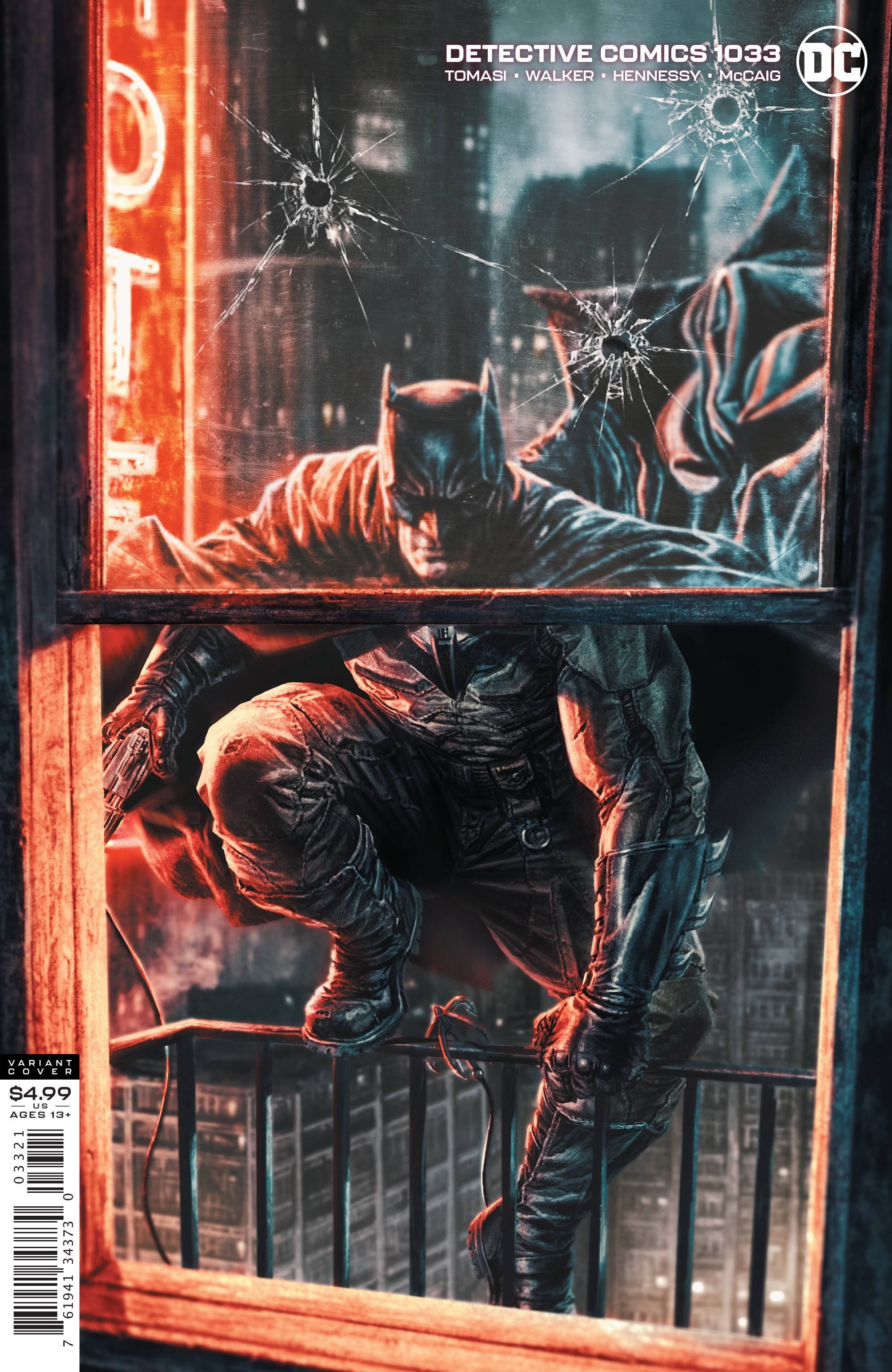 DETECTIVE COMICS #1033 CARD STOCK LEE BERMEJO VARIANT