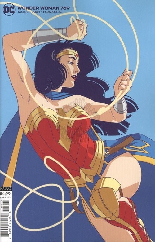 WONDER WOMAN #769 JOSHUA MIDDLETON CARD STOCK VARIANT