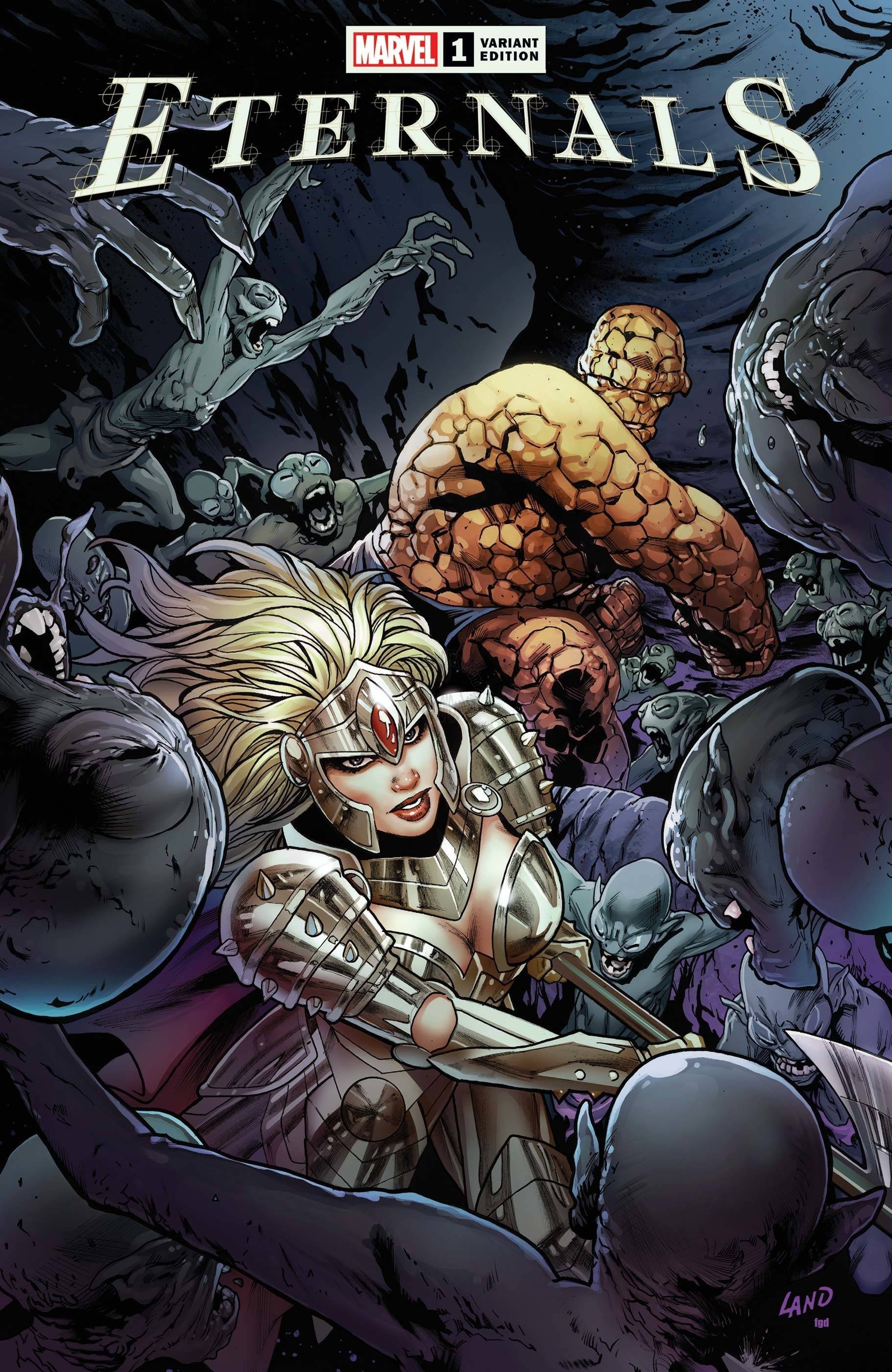 ETERNALS #1 LAND VARIANT