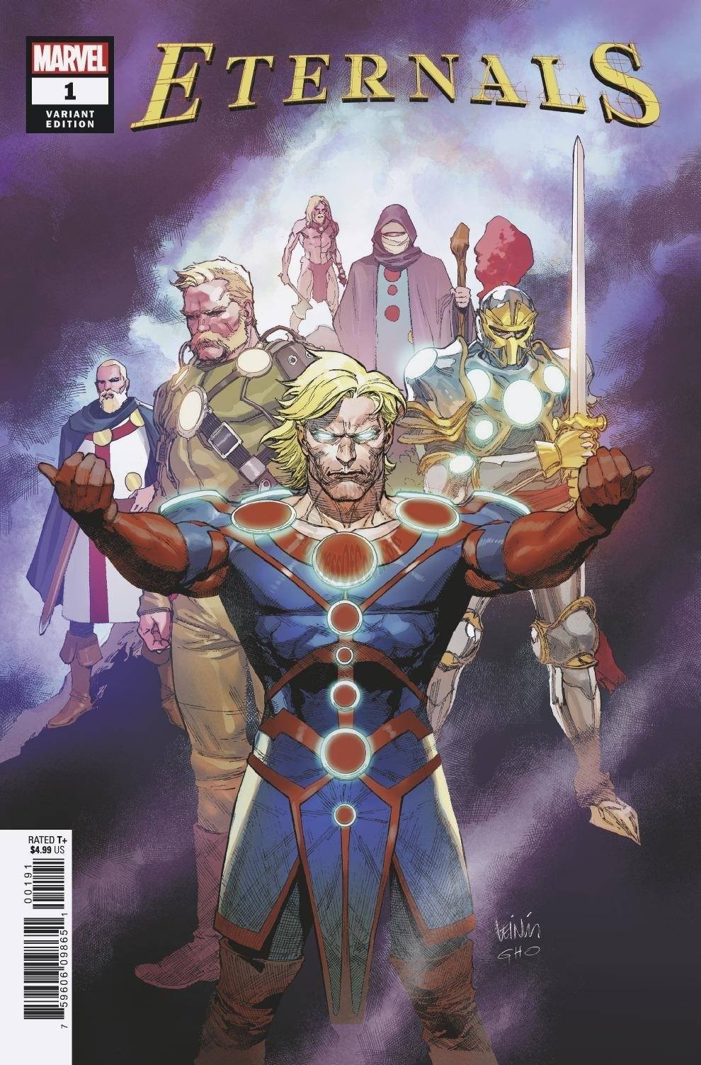 ETERNALS #1 YU VARIANT