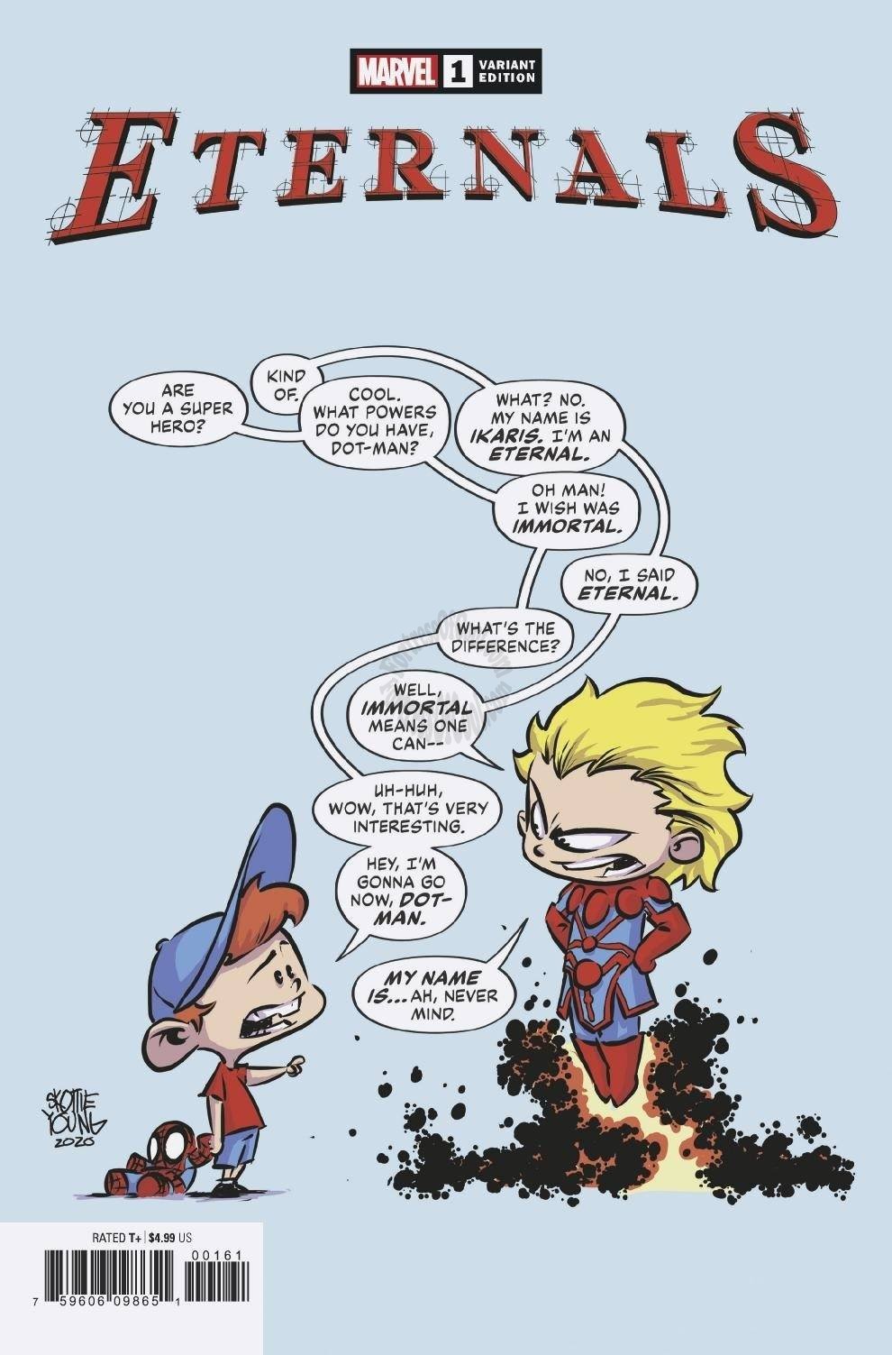 ETERNALS #1 YOUNG VARIANT