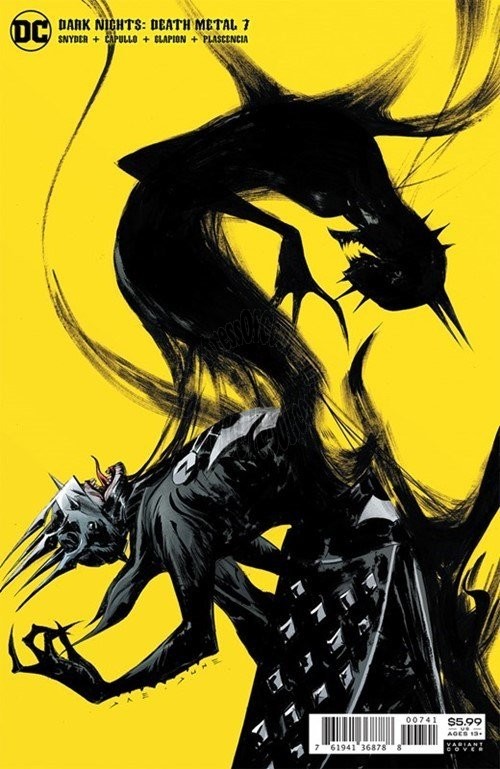 Dark Nights: Death Metal #7 - Jae Lee The Batman Who Laughs Variant Cover