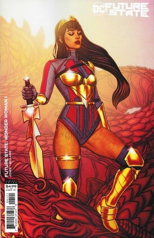 Future State: Wonder Woman #1 Jenny Frison Card Stock Variant Cover