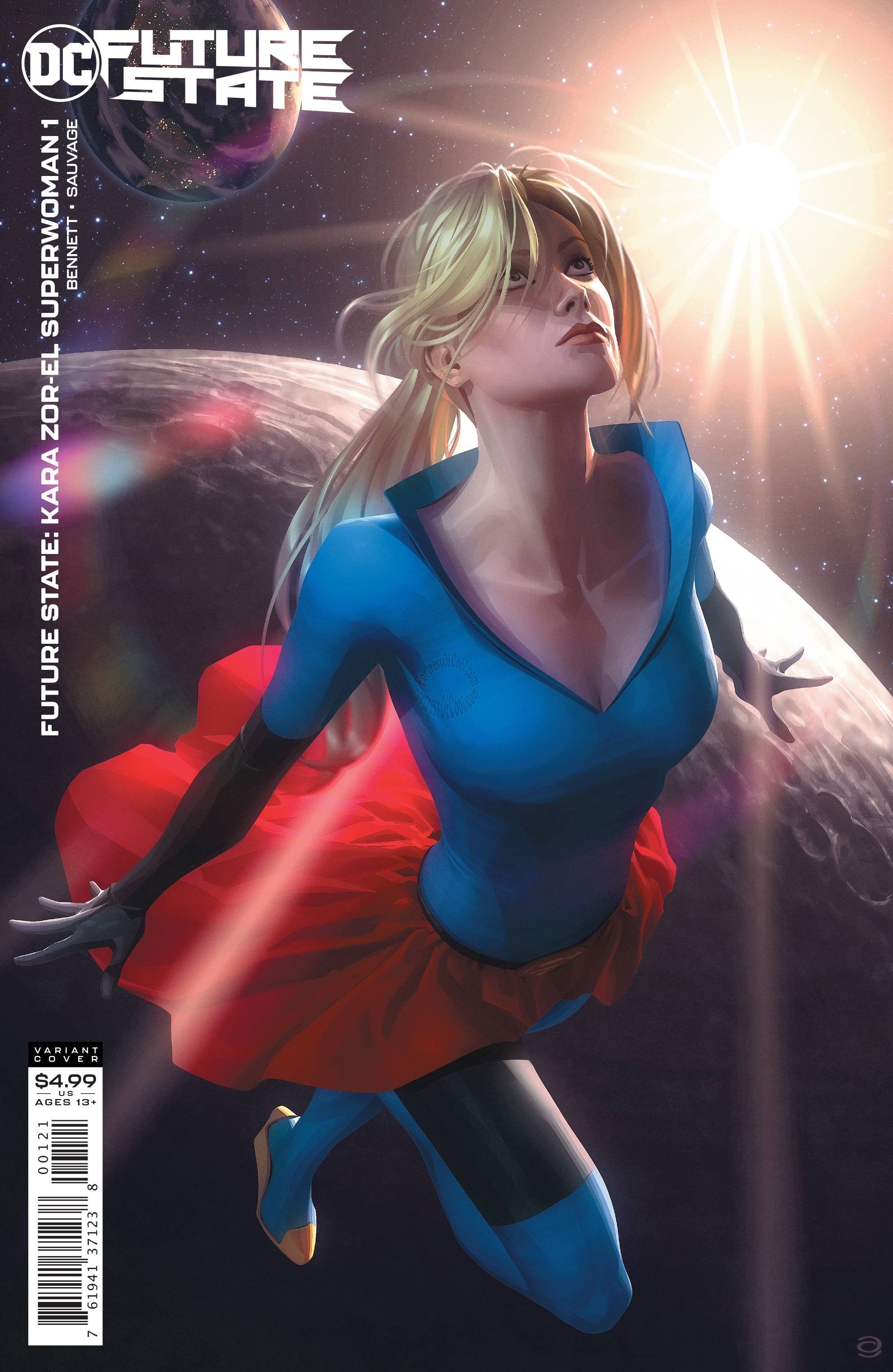 FUTURE STATE KARA ZOR EL SUPERWOMAN #1 CARD STOCK VARIANT