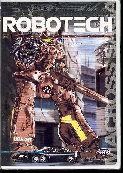 ROBOTECH VOL 05 MACROSS SAGA WAR & PEACE DVD - NEW