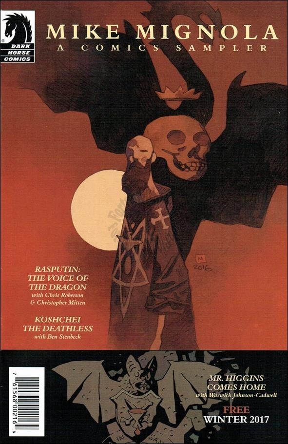 Mike Mignola A Comics Sampler Ashcan (2017 Dark Horse)