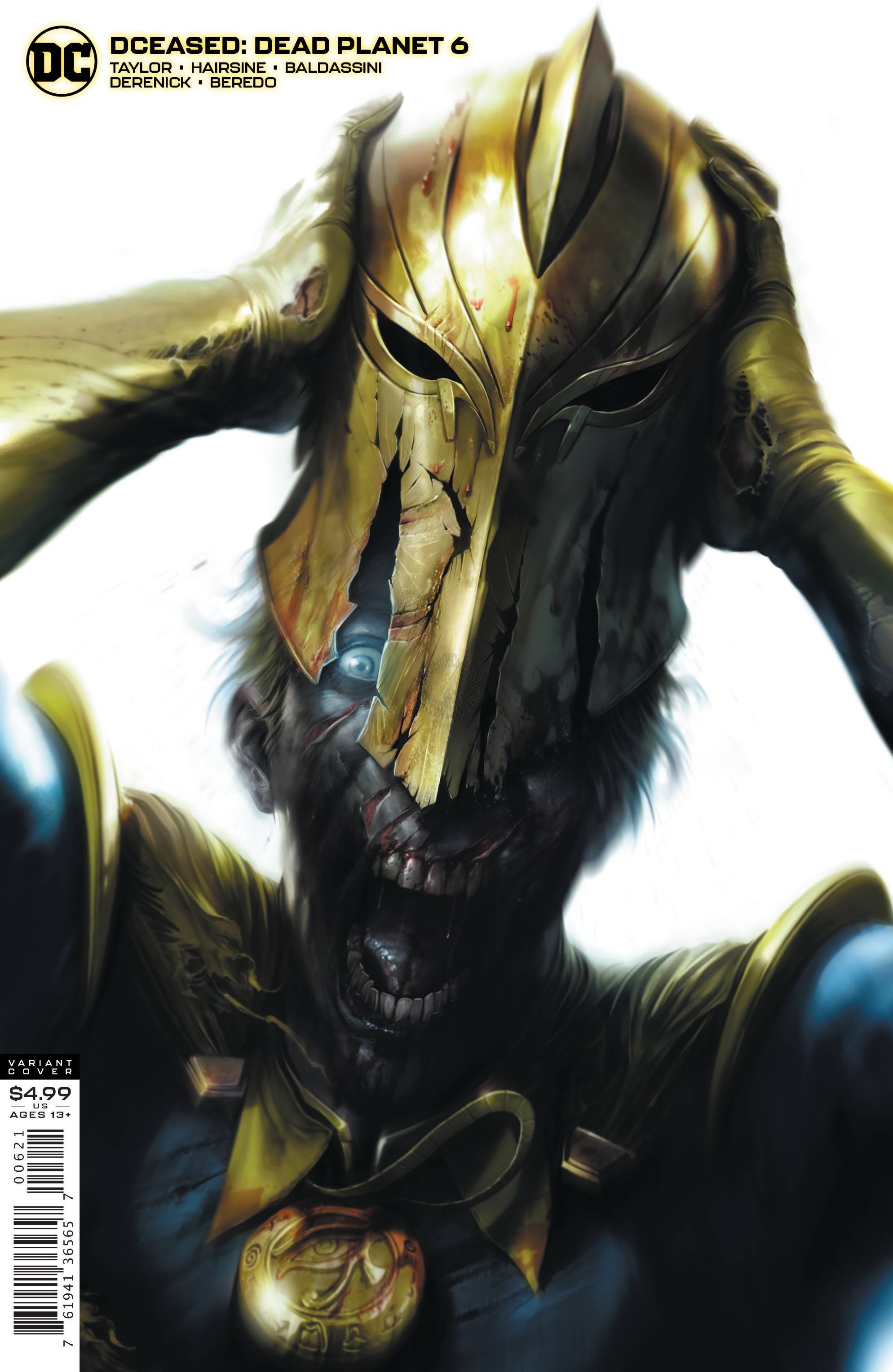 DCEASED DEAD PLANET #6 (OF 6) CARD STOCK VARIANT