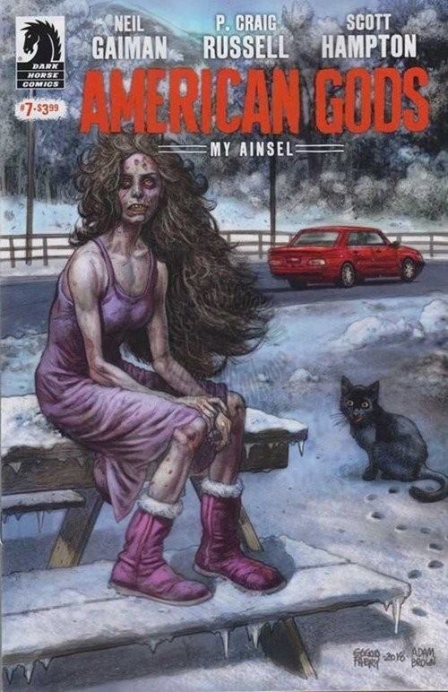 NEIL GAIMAN AMERICAN GODS MY AINSEL #7 CVR A (MR)
