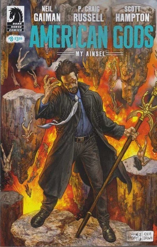 NEIL GAIMAN AMERICAN GODS MY AINSEL #8 CVR A FABRY (MR)