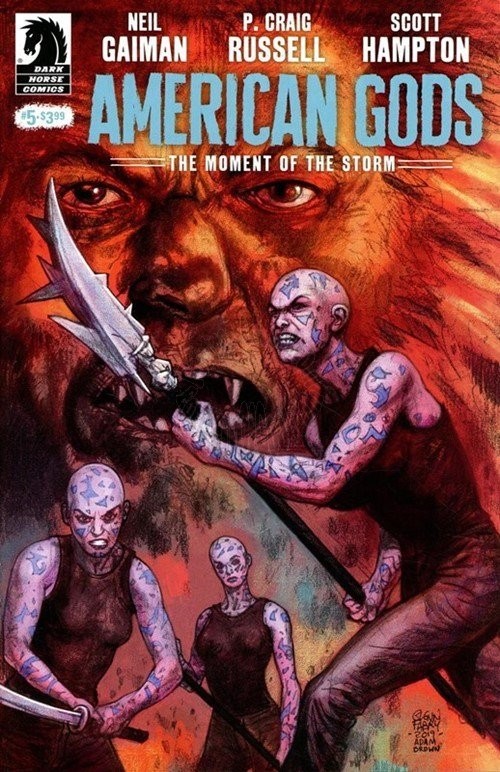 NEIL GAIMAN AMERICAN GODS MOMENT OF STORM #5 CVR A FABRY (MR)