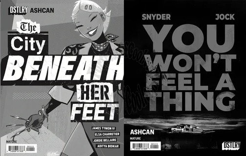 The City Beneath Her Feet / You Won't Feel A Thing Ashcan Promo 2024